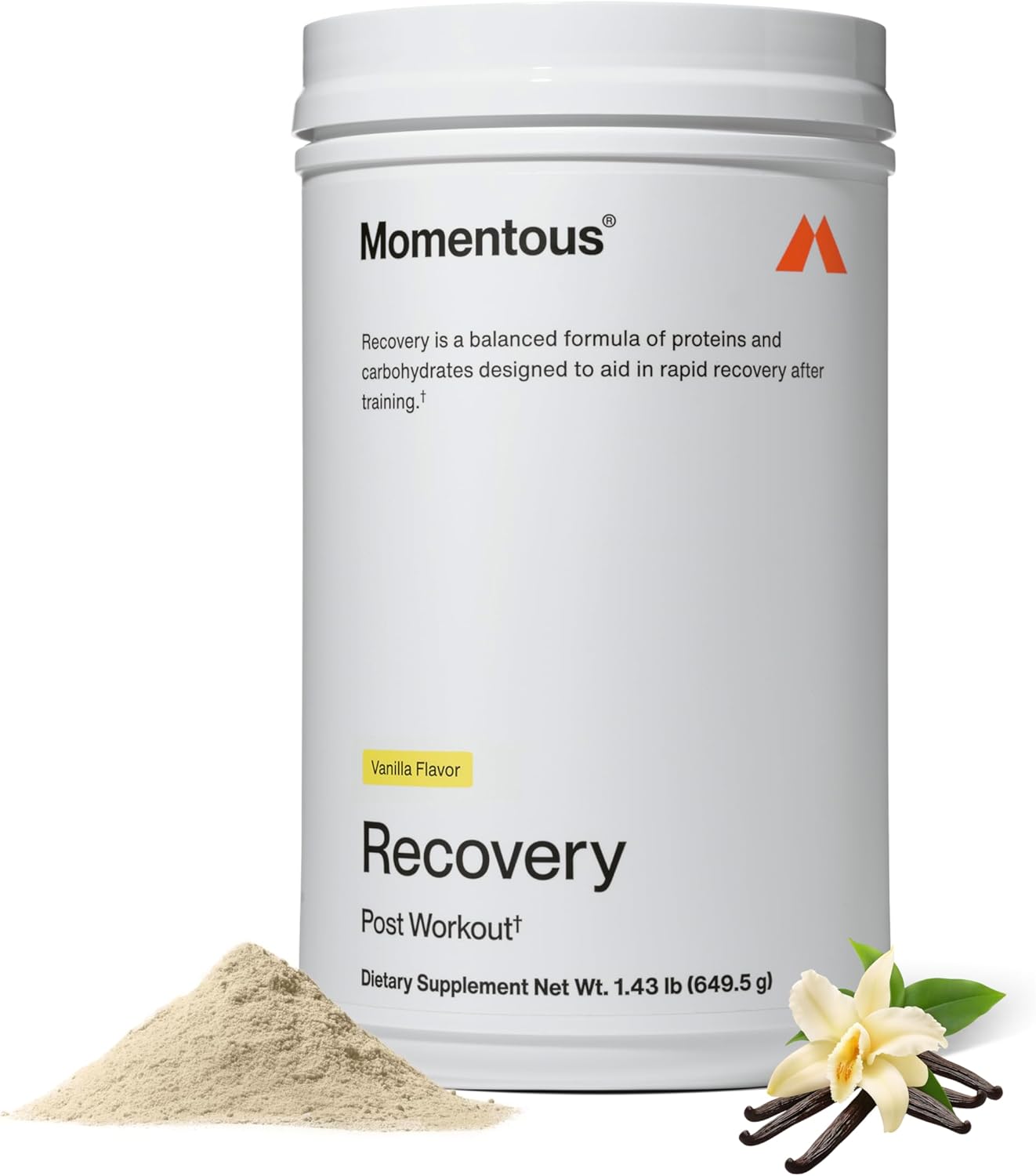 NSF Certified Vanilla Grass-Fed Whey Protein Powder - 20g Isolate Protein for Post-Workout Recovery - Gluten-Free, 15 Servings