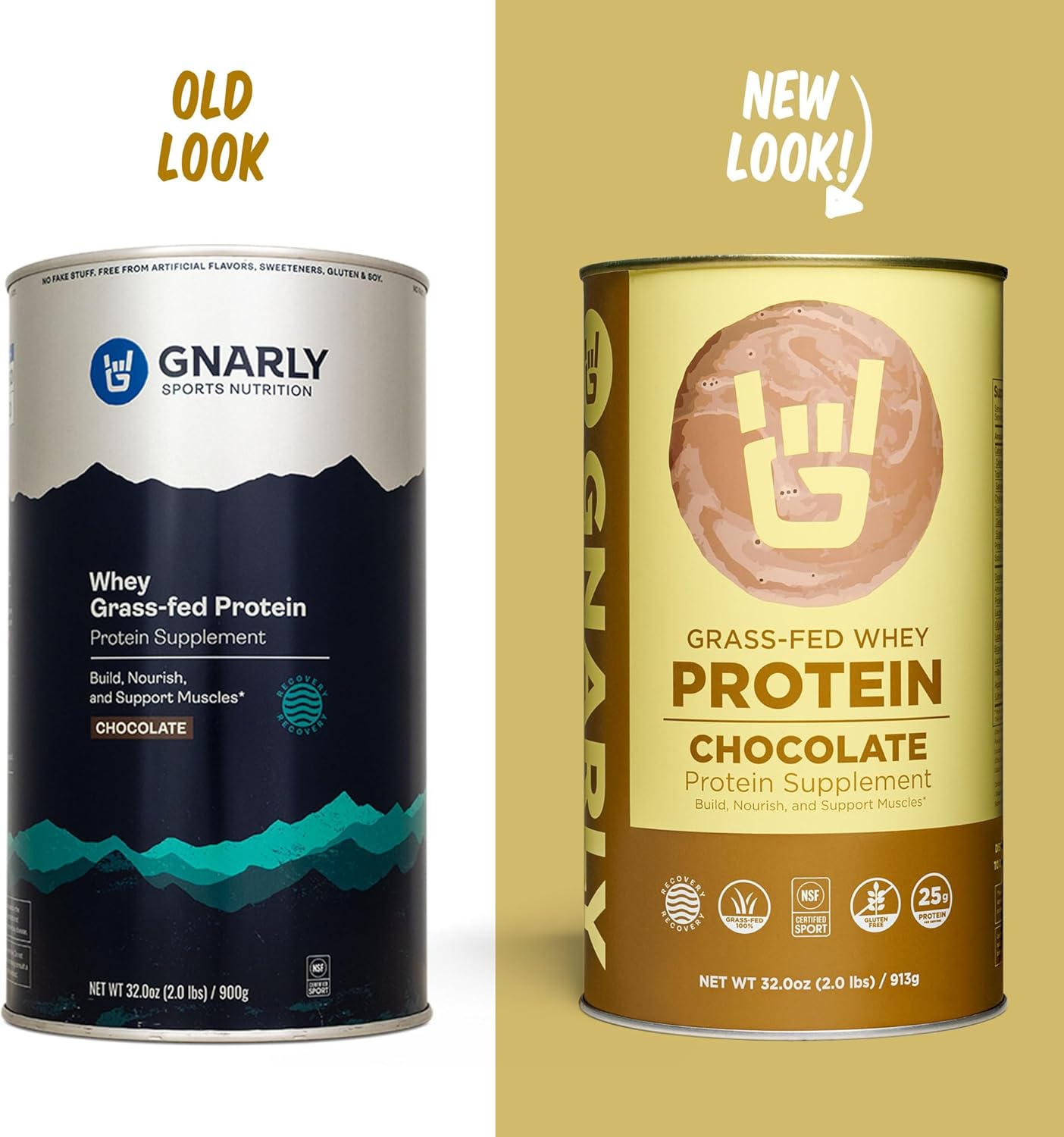 NSF Sport Certified Chocolate Protein Powder with 25g Protein for Muscle Repair - Grass Fed Whey, Smooth Chocolate Taste - 32 oz