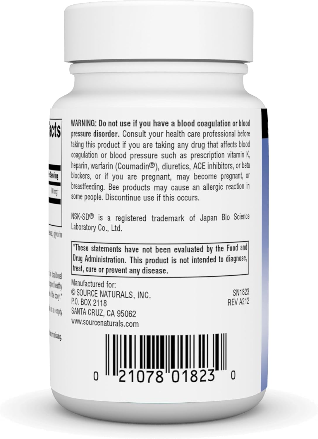 NSK-SD Nattokinase Softgels - 50 mg, 60 Count - Promotes Healthy Circulation and Overall Wellness