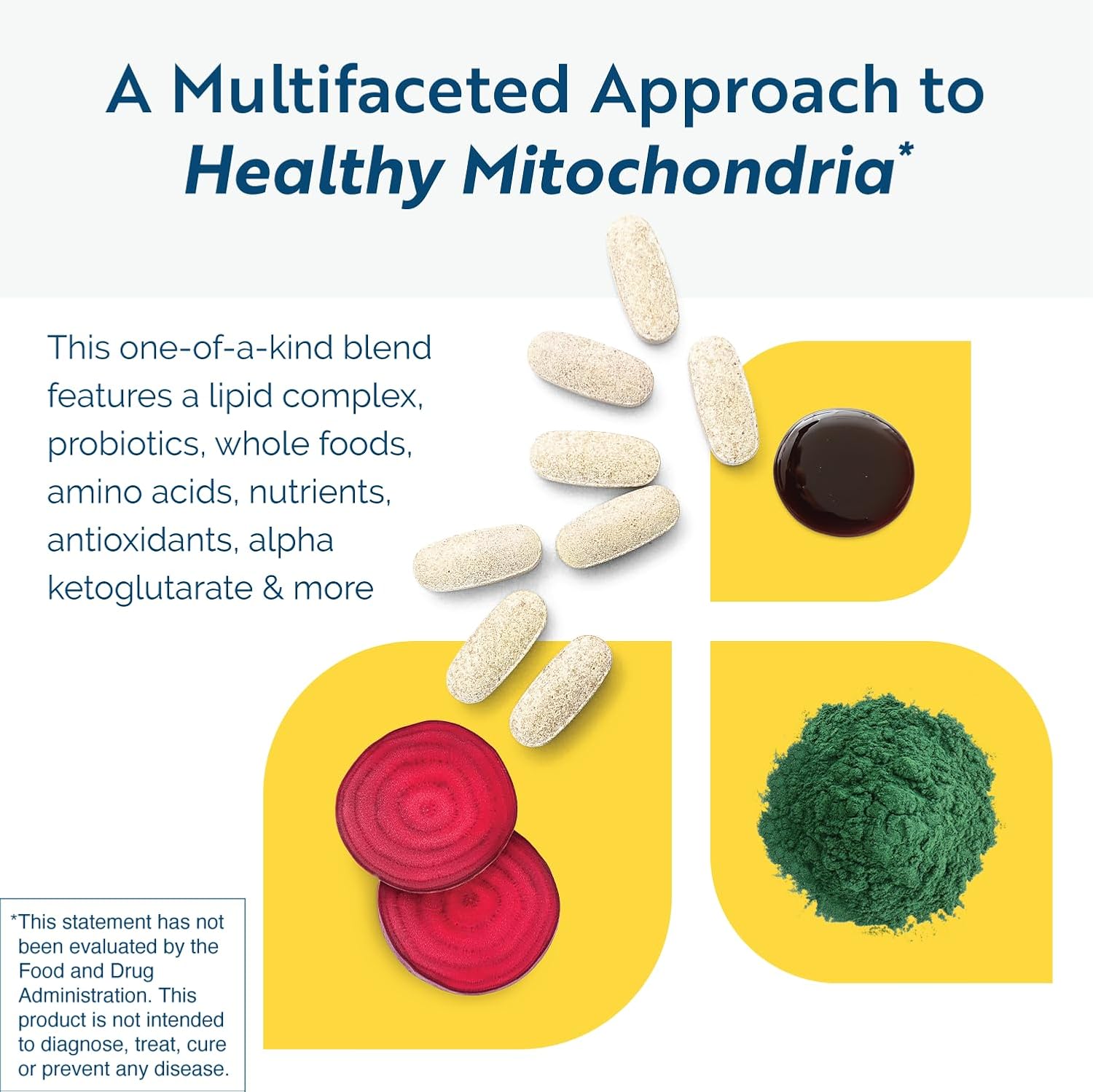 NT Factor Energy Supplement - Boost Cellular Health, ATP Production, Energy & Brain Function - 90 Tablets