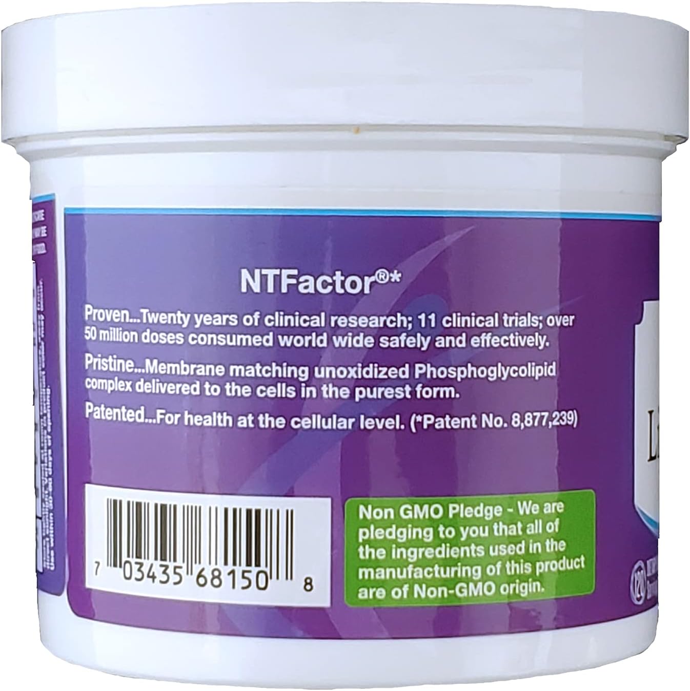 NTFactor Lipids Powder: Support Aging & Cellular Health with Nutritional Therapeutics, 240 Servings