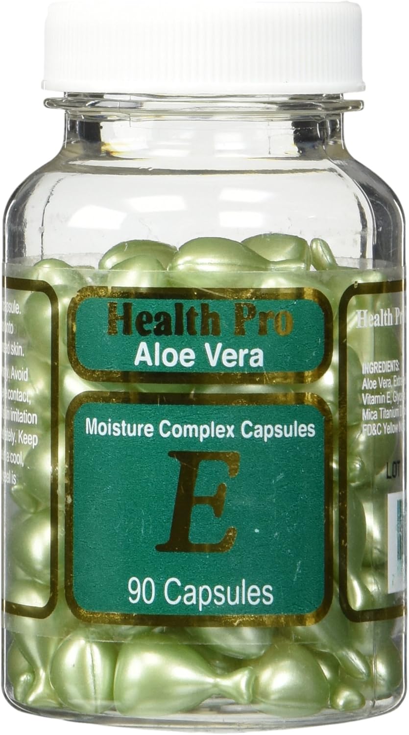 Nu-Health Aloe Vera and Vitamin E Skin Oil Capsules - 90 Count