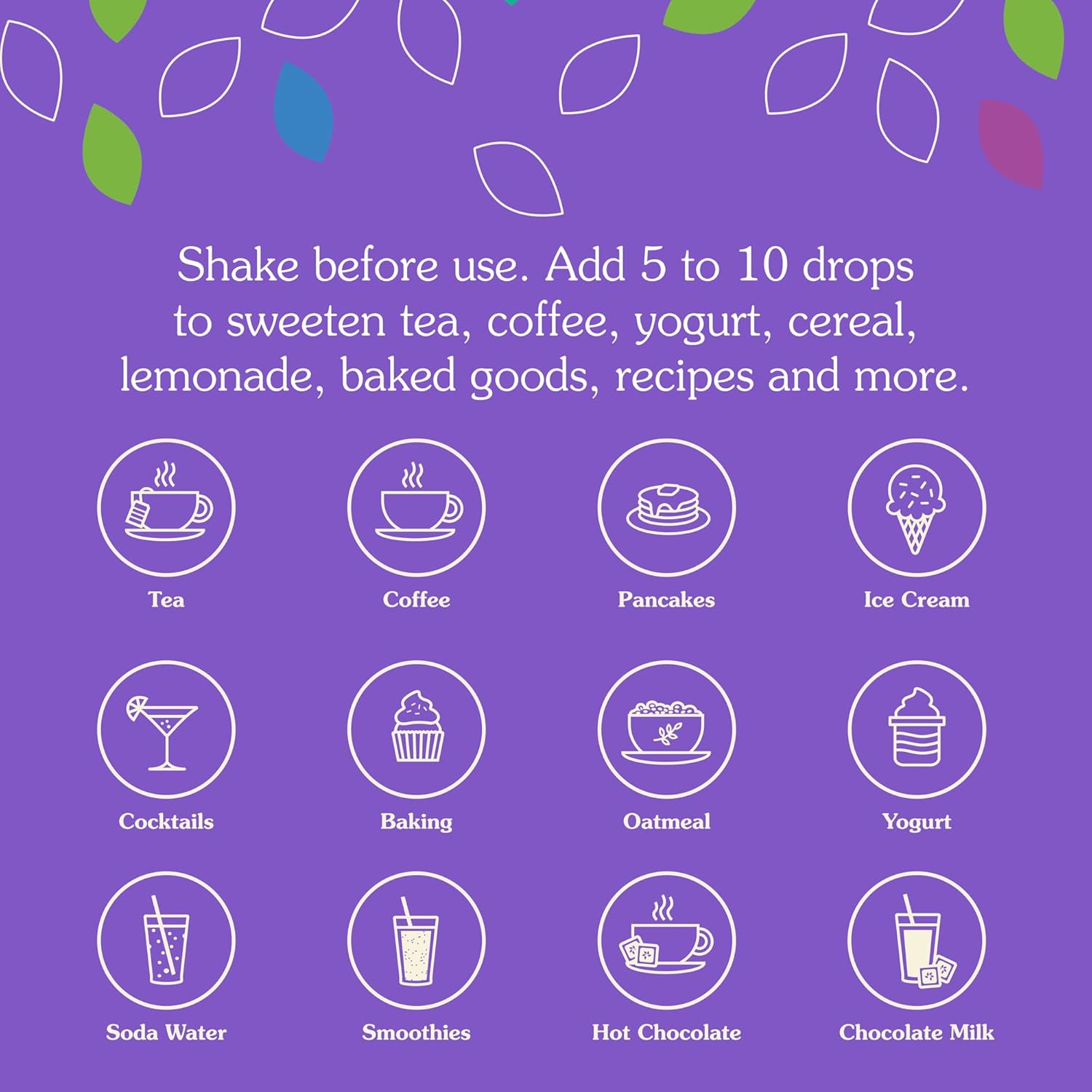 NuNaturals Clear Extract Stevia 4 oz - Plant-Based Sweetener in Plastic Bottle