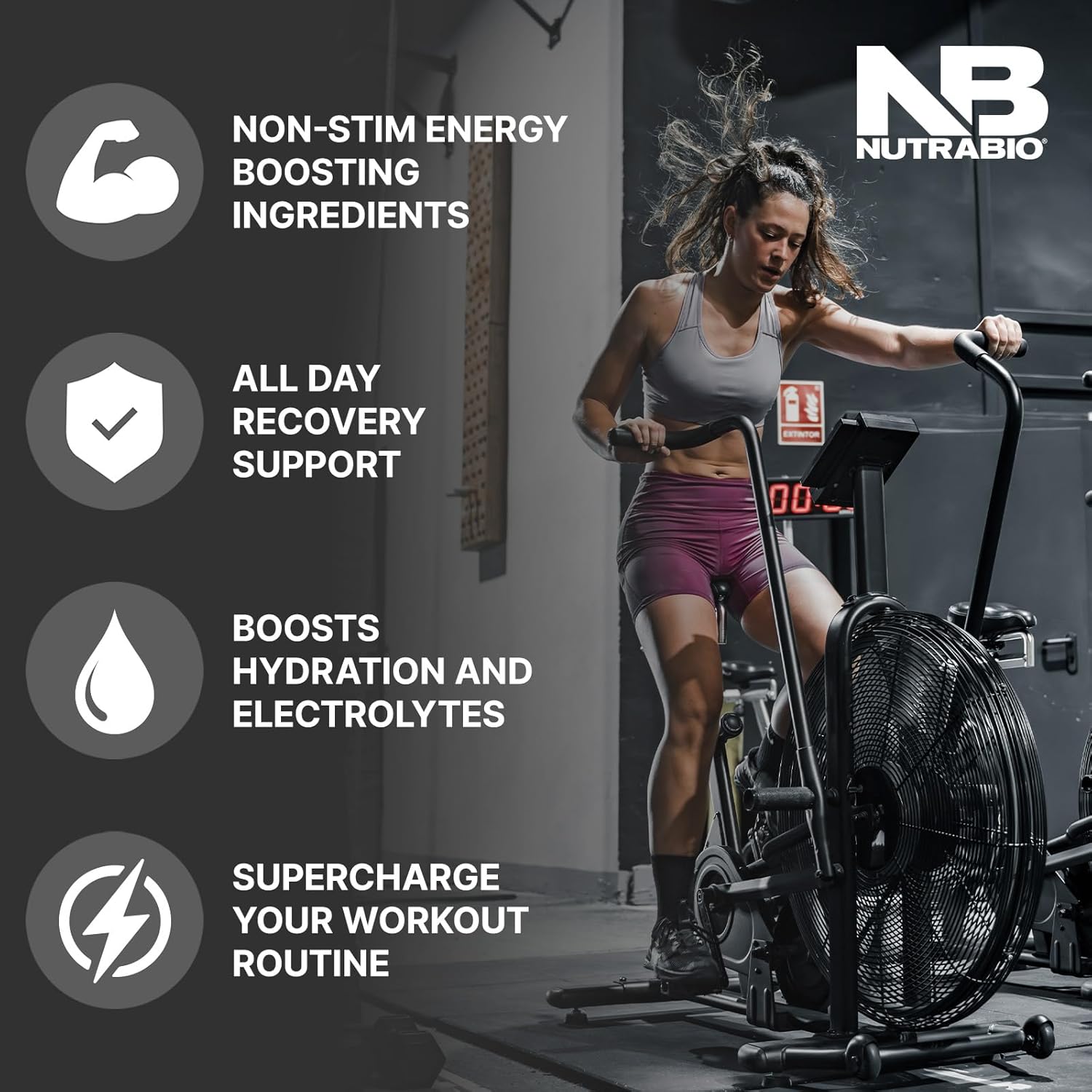 NutraBio Alpha EAA Hydration & Recovery Supplement - Full Spectrum BCAA Matrix with Electrolytes, Nootropics, Coconut Water - Blueberry Lemonade Flavor - Energy, Focus & Hydration