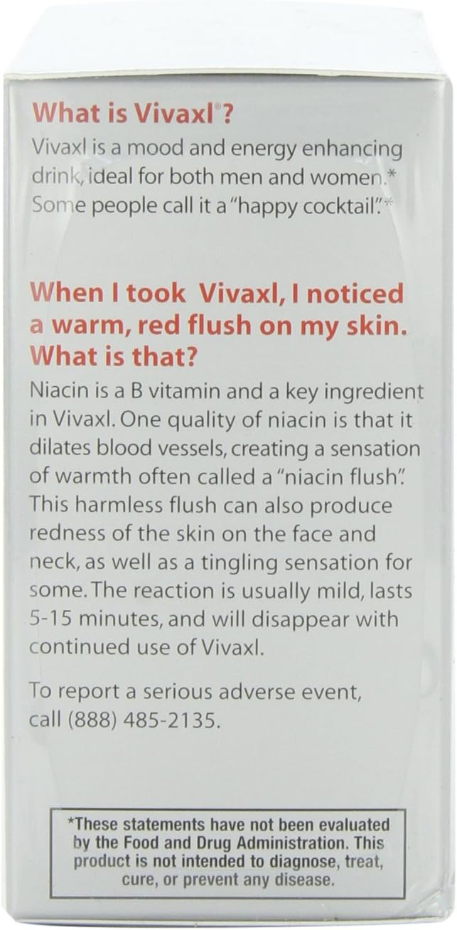 Nutraceutics Vivaxl Effervescent Sachets, Tropical Fruit Flavor - 20 Pack