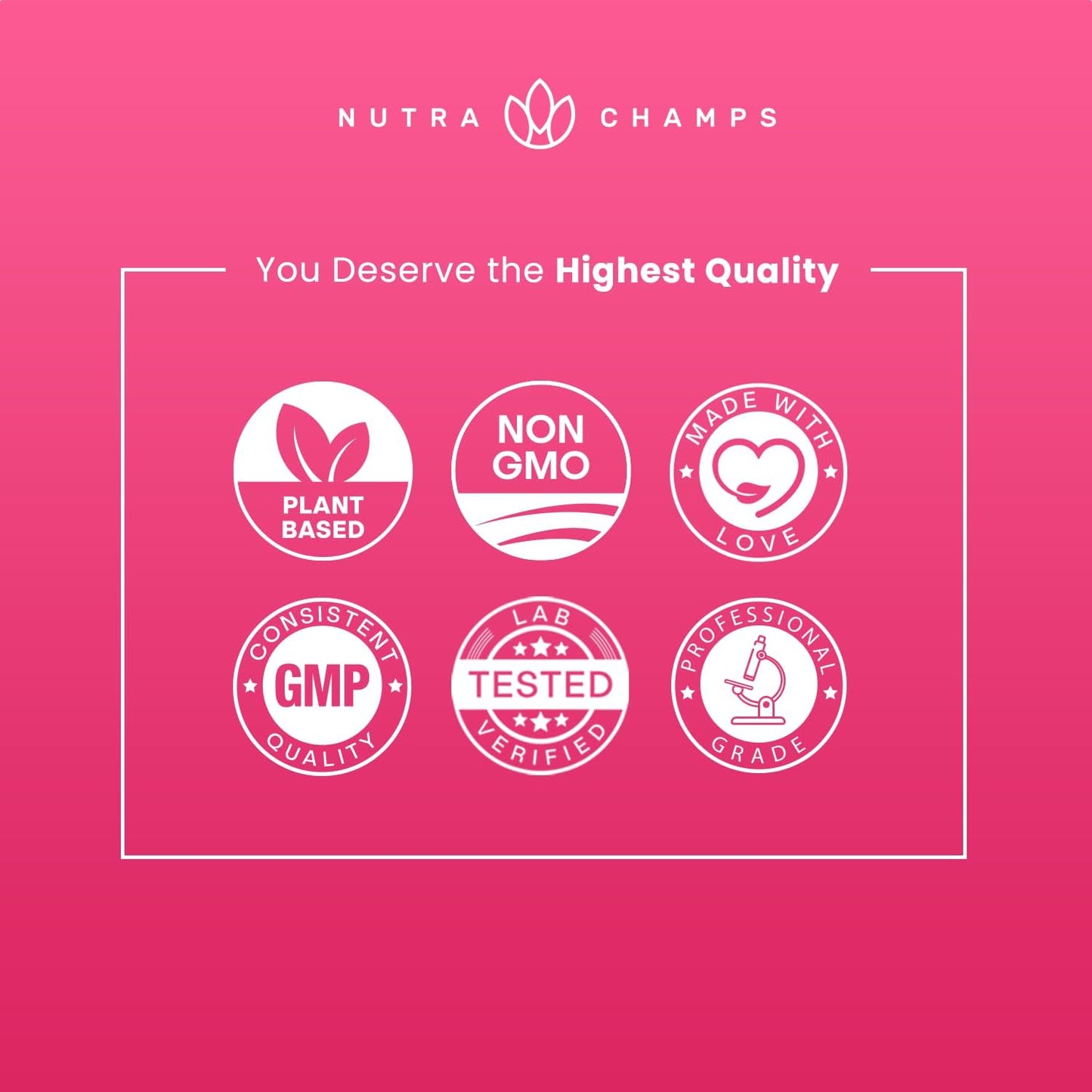 NutraChamps Biotin Bundle for Hair, Skin & Nails - 2 Pack Biotin & Biotin+ Formula for Wellness