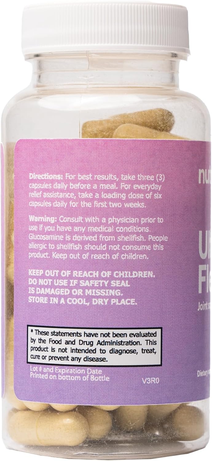 Nutradora Ultra Joint Support Supplement - Advanced Joint Health Capsules for Flexibility and Support - 60 Capsules Made in USA