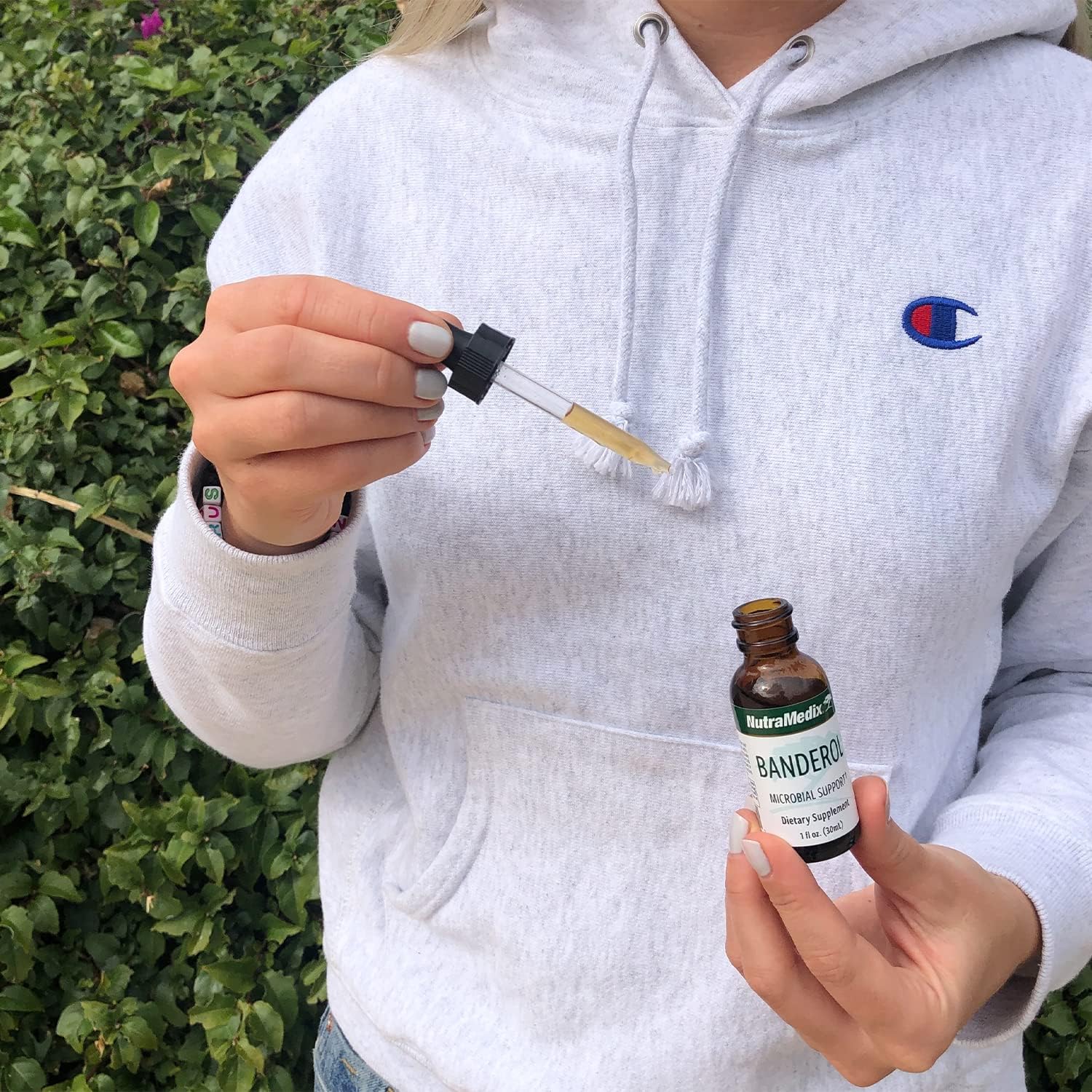 NutraMedix Banderol Herbal Supplement for Immune System Support - Vegan Liquid Drops - Otoba Bark Extract - 1 oz - BoostGo Australia