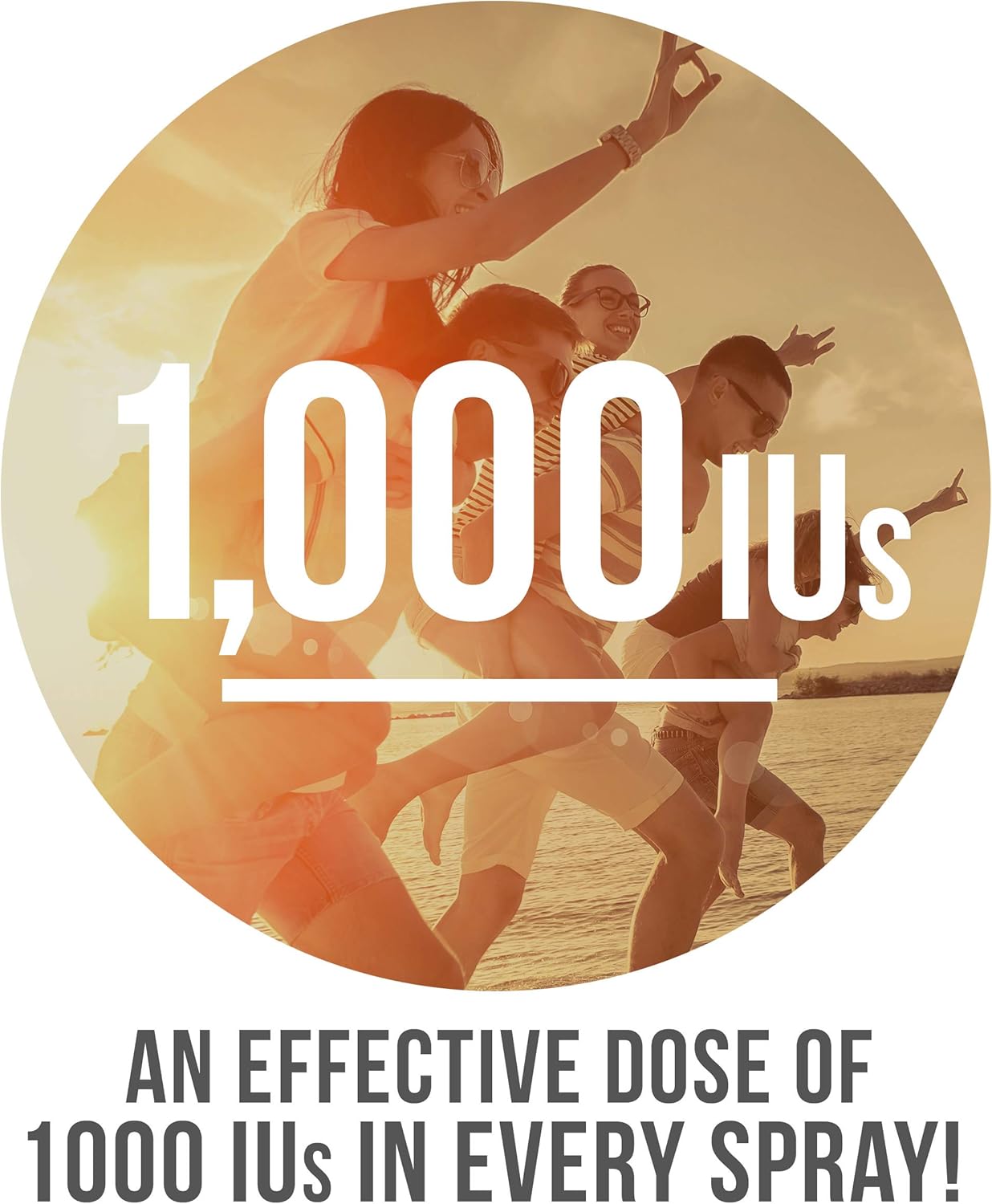 Nutrasumma Vitamin D3 Spray - 1000 IU - 1oz Bottle - High Absorption Rate for Bone Health and Immune Support