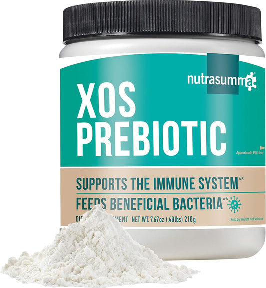 Nutrasumma XOS Prebiotic Power Supplement for Gut Health, 7.67 oz (218 g)