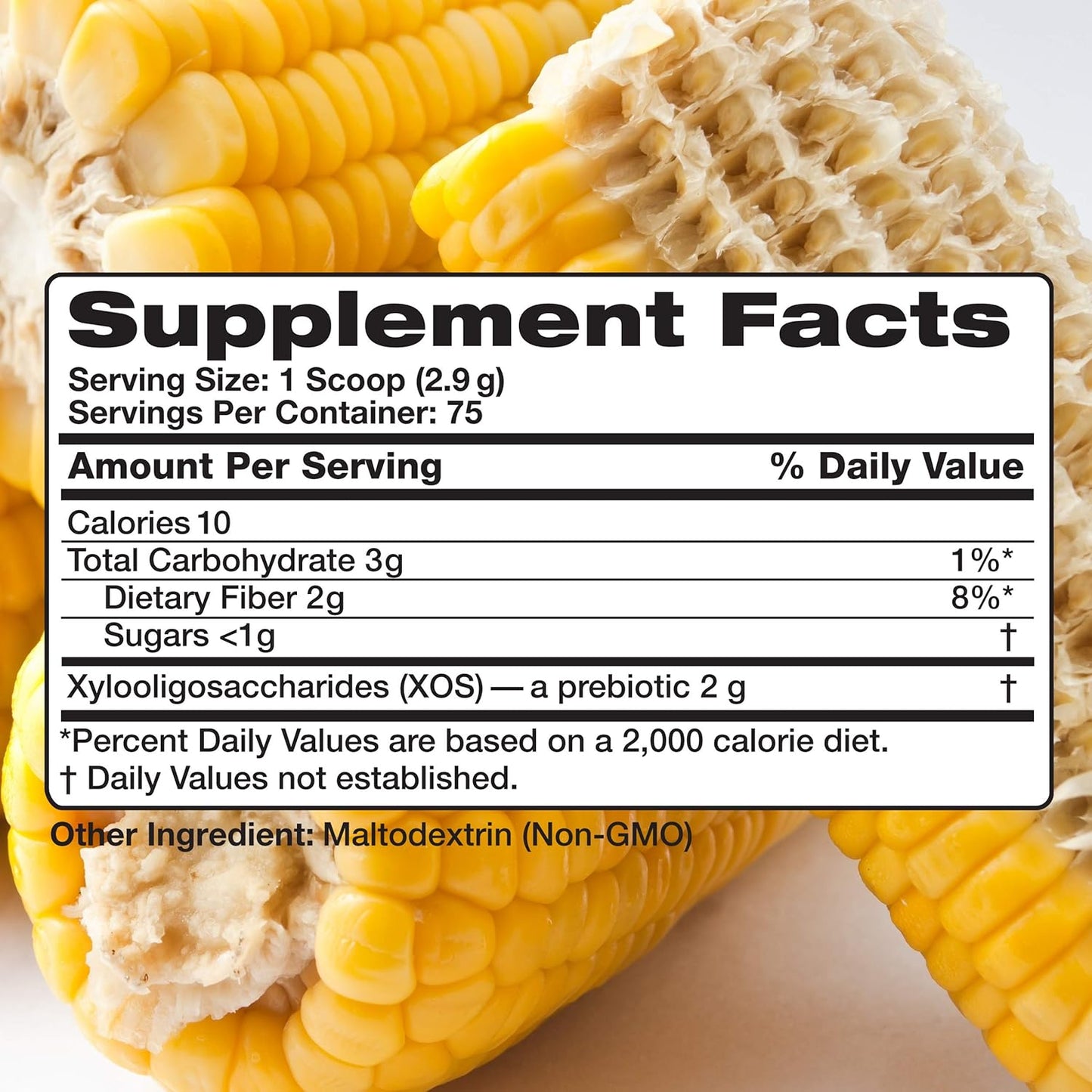 Nutrasumma XOS Prebiotic Power Supplement for Gut Health, 7.67 oz (218 g)