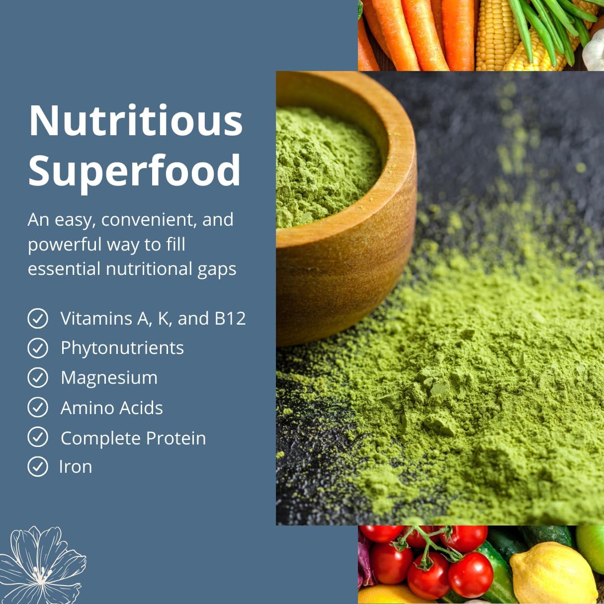 Nutrex Hawaii Hawaiian Spirulina Powder - Vegan Superfood for Immune Support, Heart Health, and Energy Boost - 5 oz - BoostGo Australia