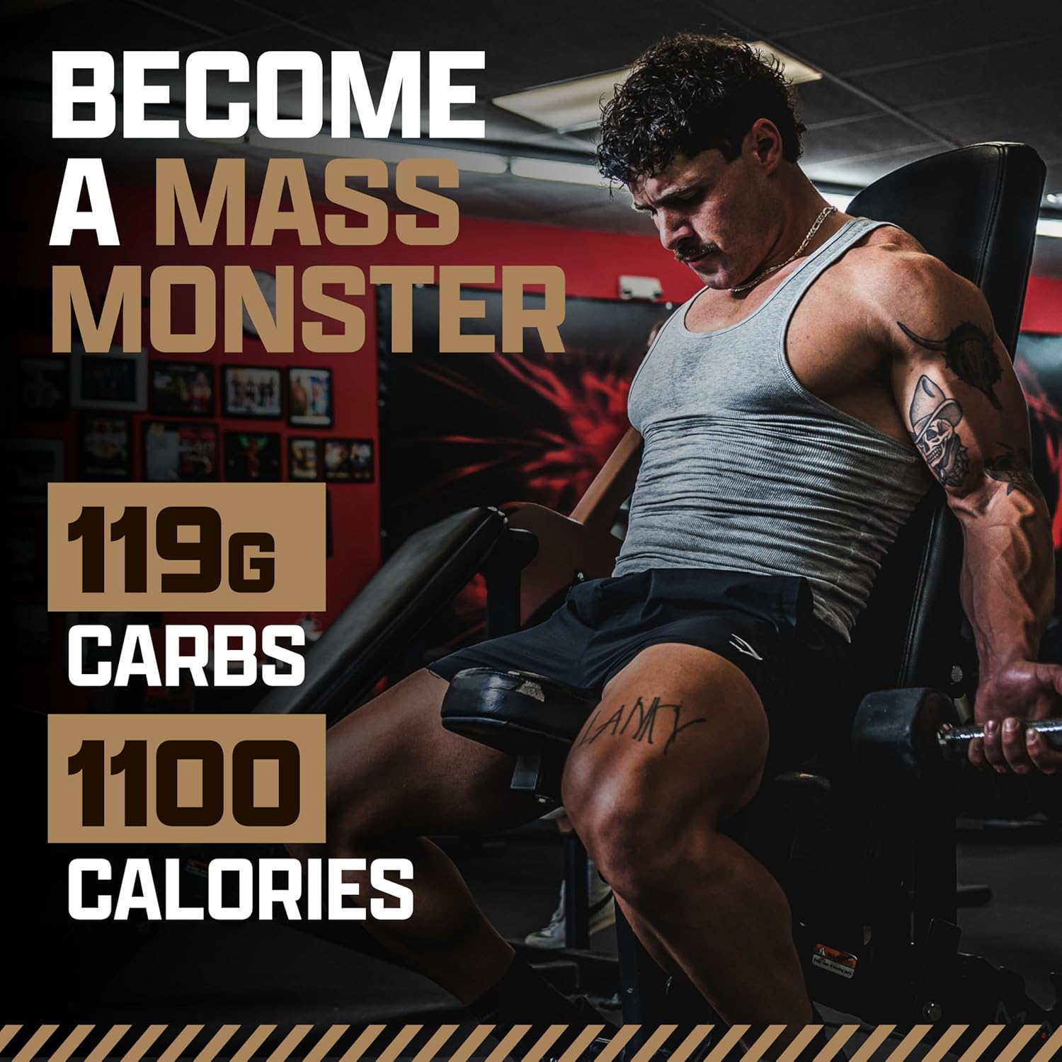 Nutrex Mass Infusion Chocolate Whey Protein Powder - 12 lb Weight Gainer Shake by Nutrex Research