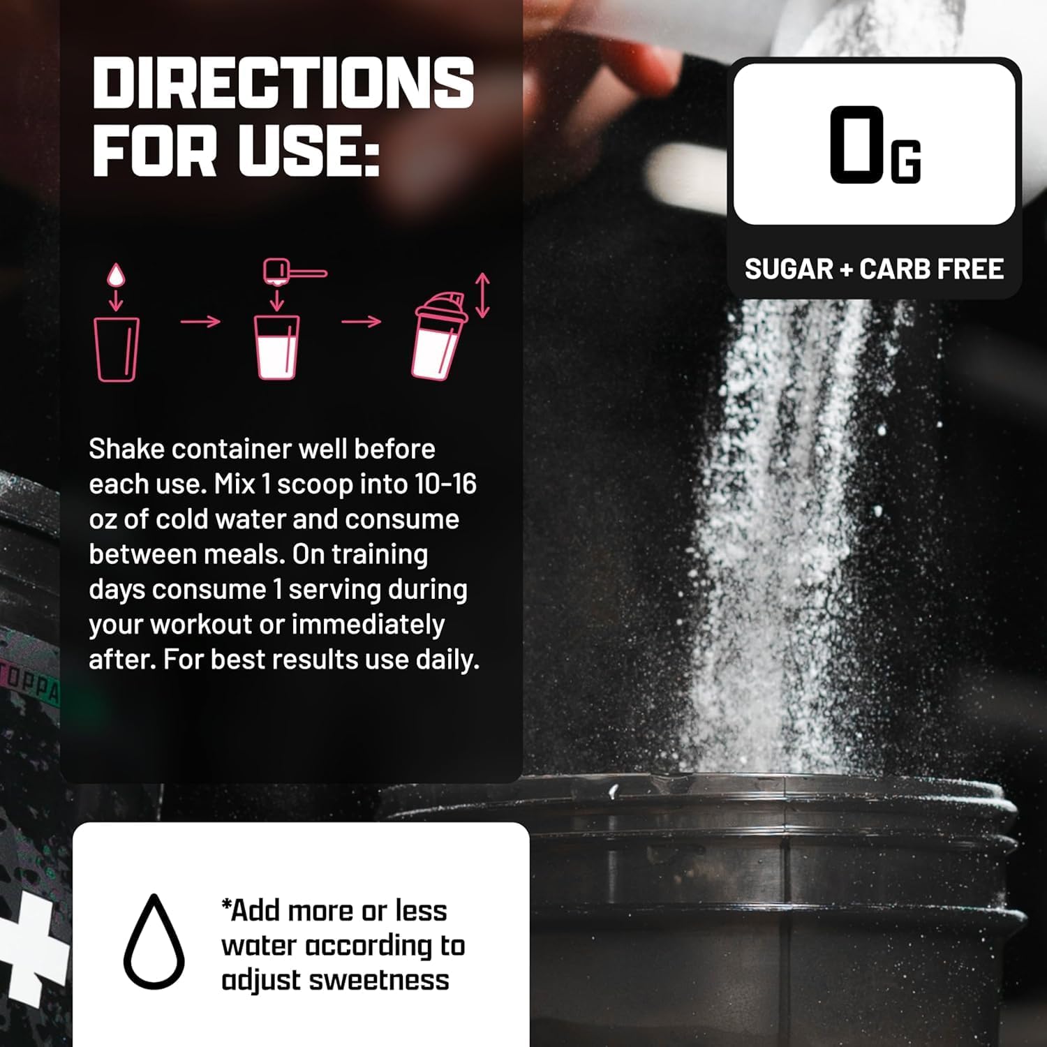 Nutrex Research EAA Hydration Powder for Muscle Recovery and Strength - 8g Amino Acids + Electrolytes - Pink Lemonade Flavor - 30 Servings