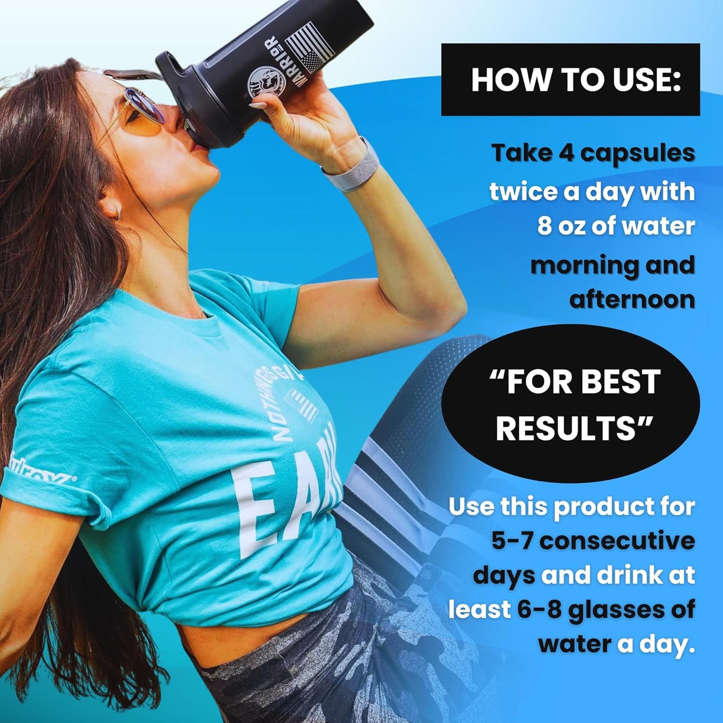 Nutrex Research Lipo 6 Black Diuretic Water Pills (80 Caps) - Reduce Bloat & Water Weight, Enhance Muscle Definition - Bloating Relief & Water Retention Pills