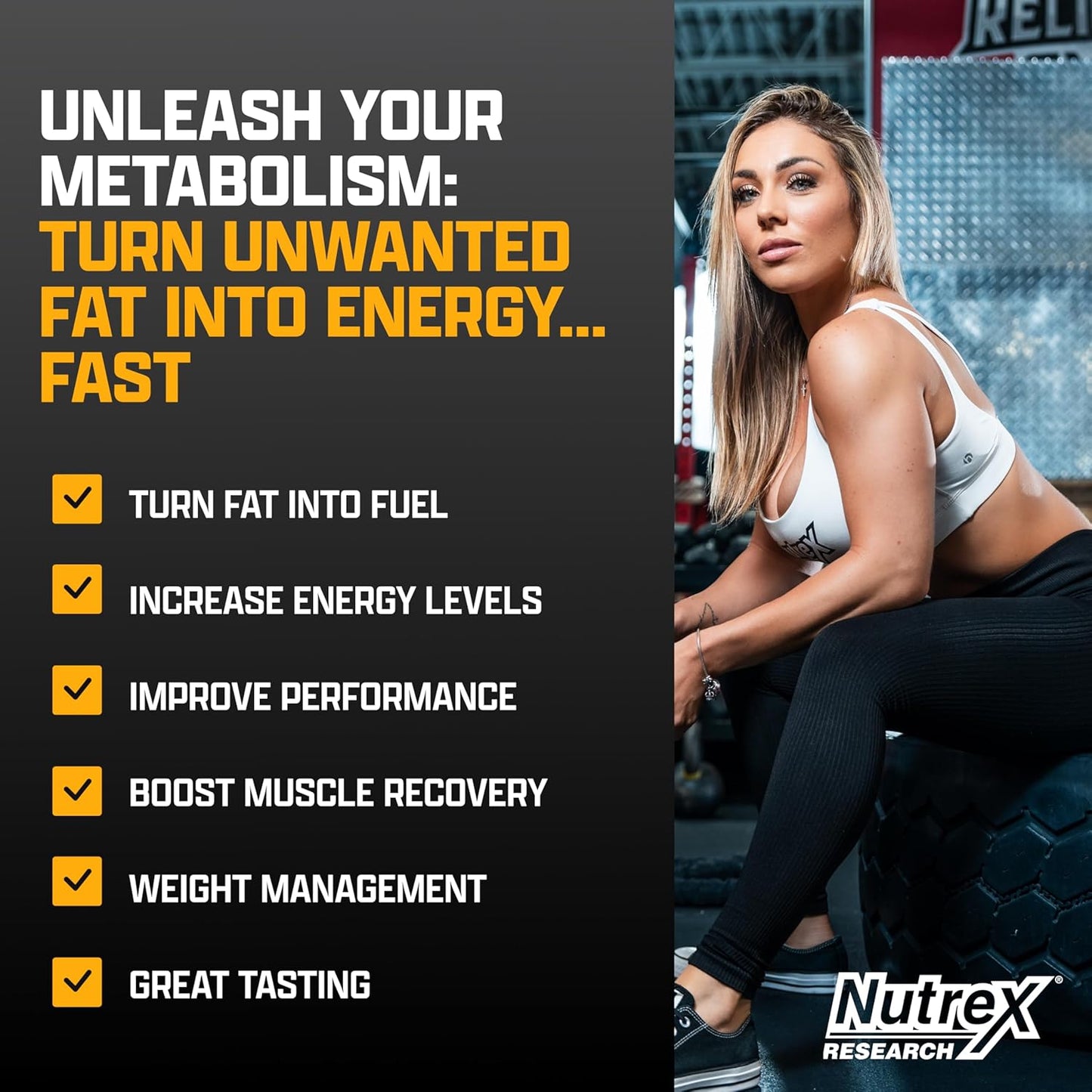 Nutrex Research Liquid Carnitine 3000 | Premium Fat Loss Support Supplement | Orange Mango Flavor | 16 Fl Oz Bottle