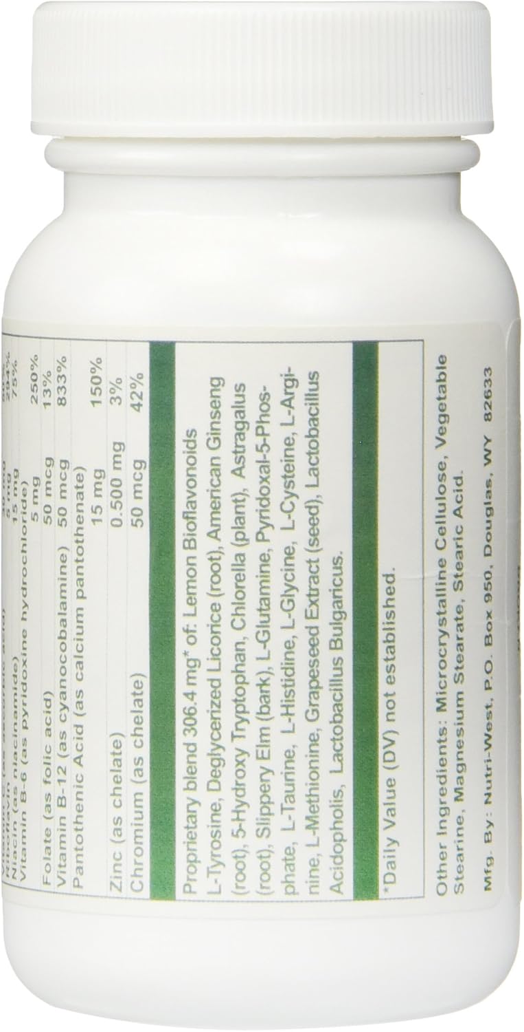 Nutri-West DSF Herbal Tablets - 60 Count - Nutri West Brand