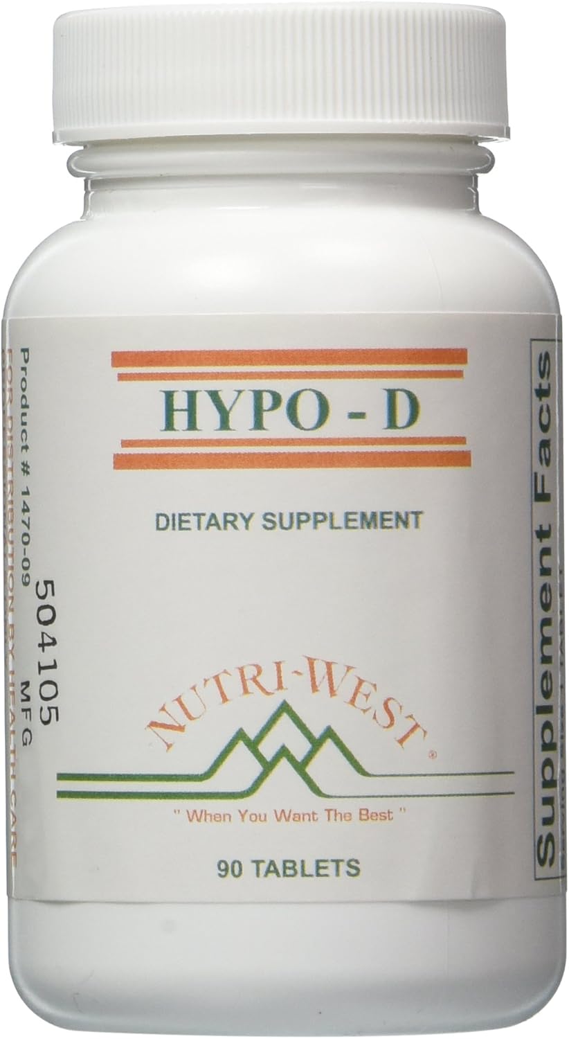Nutri-West Hypo-D 90 Capsules - Immune Support Vitamin D Supplement