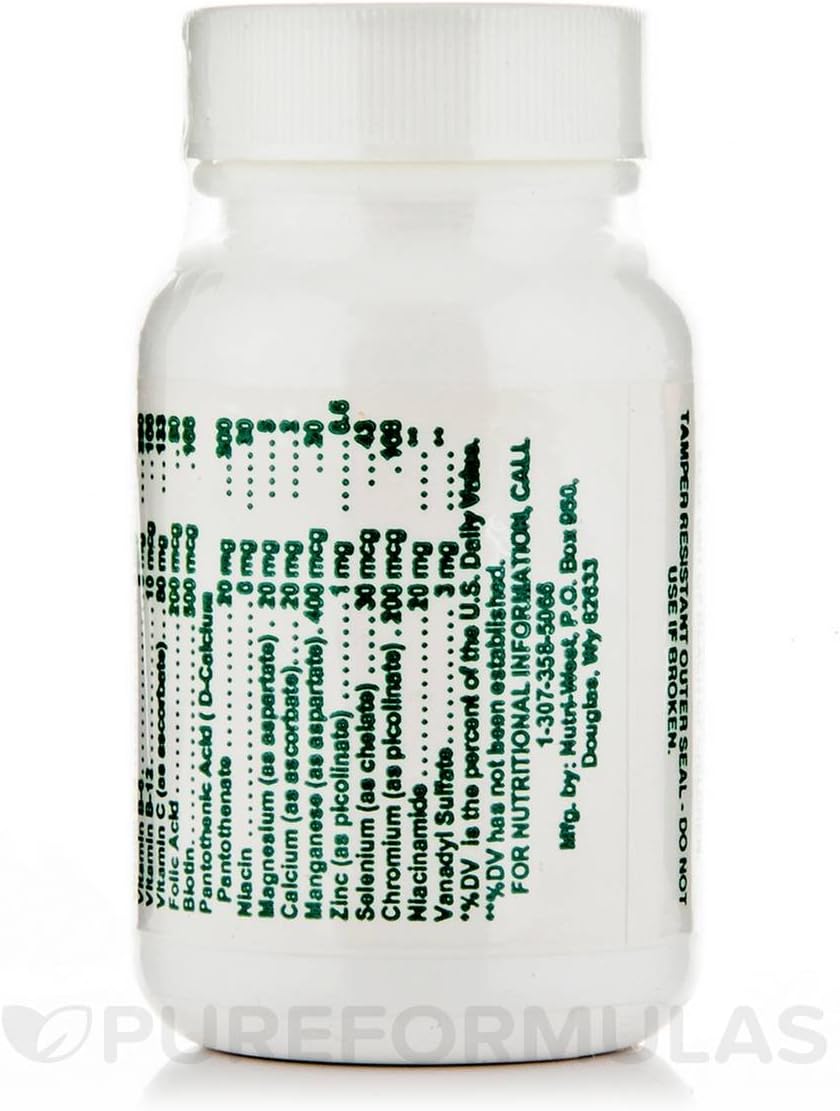 Nutri West Vana-Chrom - 60 Tablets for Balanced Nutrition