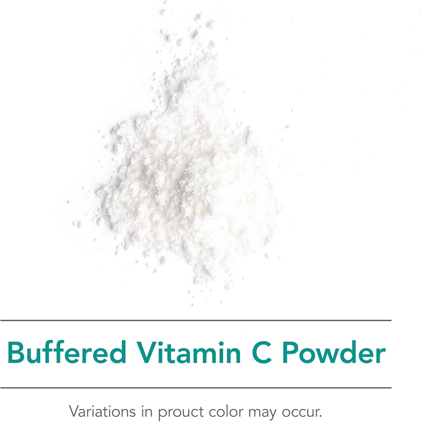Nutricology Buffered Vitamin C Powder with Calcium, Magnesium, Potassium - High-Purity and High Dose 8.5 Oz