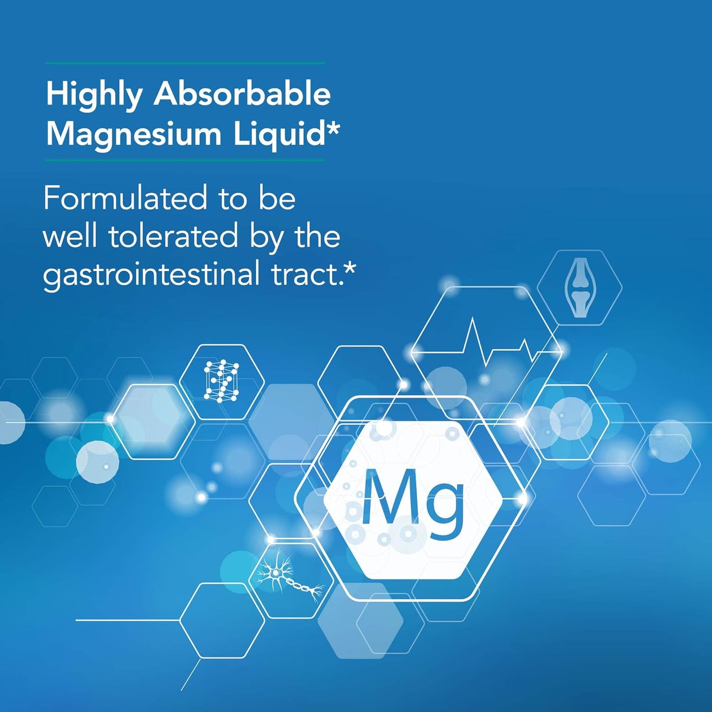 Nutricology Magnesium Chloride Liquid Supplement - Bone and Joint Support, Electrolytes, Highly Absorbable - 8 Fl Oz