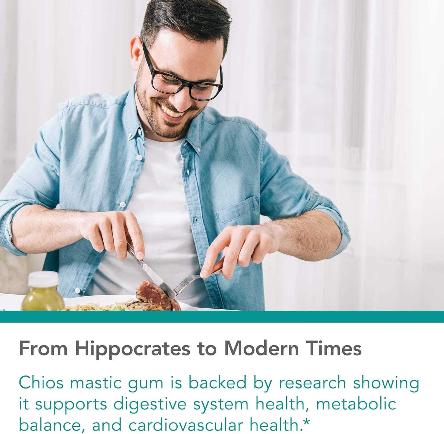 Nutricology Mastic Gum Capsules - Chios Matisha Supplement for GI Health, Hypoallergenic & Vegetarian - 240 Count - BoostGo Australia