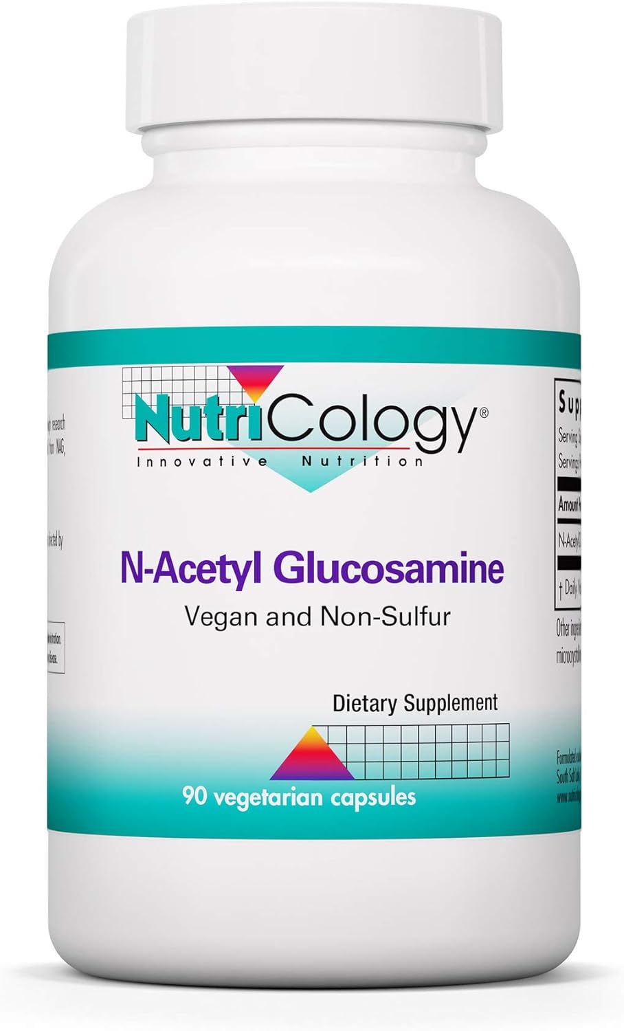 Nutricology N-Acetyl D-Glucosamine 500mg Supplement - Joint Support Formula for Mobility - Vegan Capsules, 90 Count