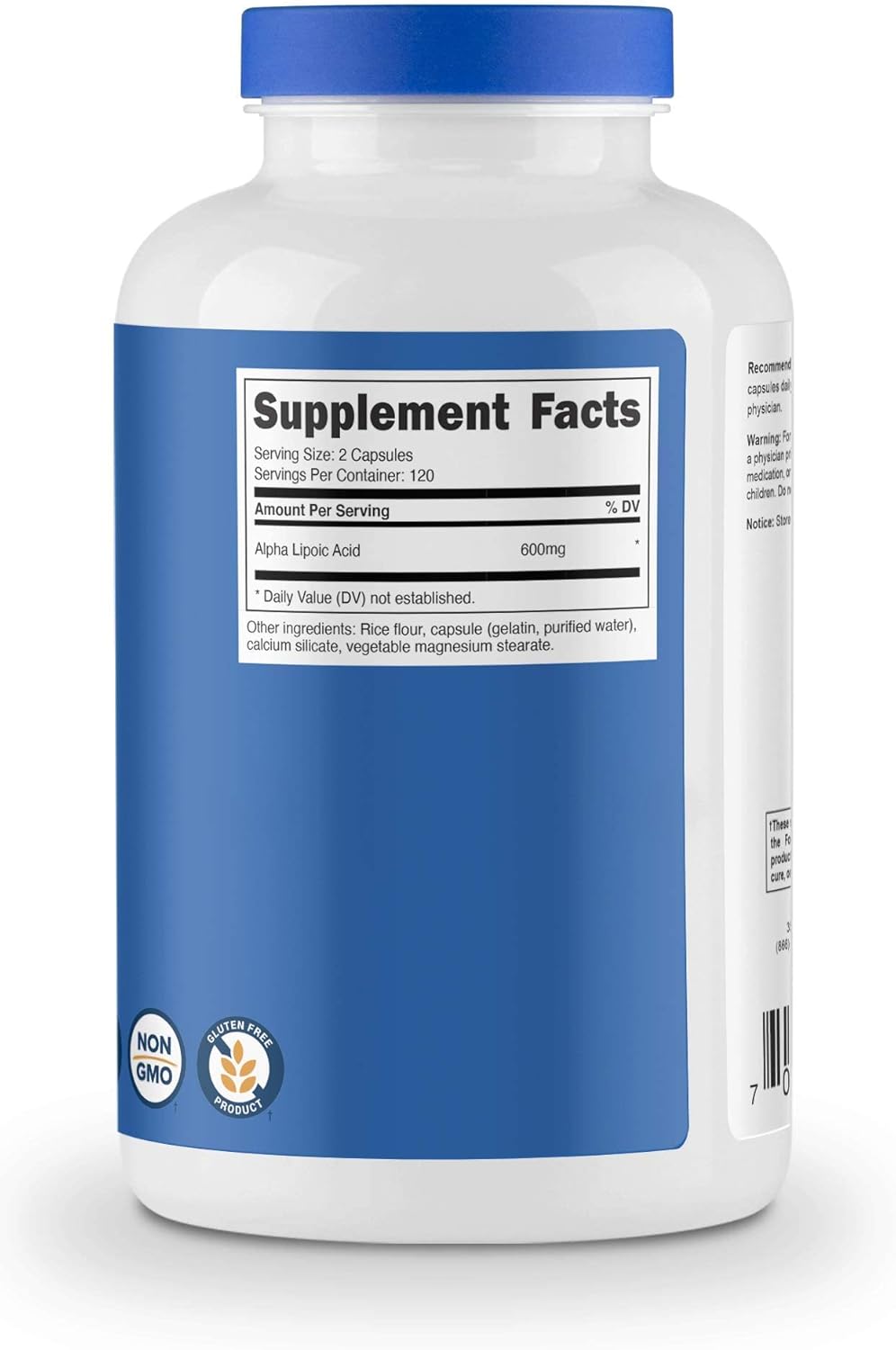 Nutricost Alpha Lipoic Acid 600mg and CoQ10 100mg Bundle - 240 Capsules and 120 Capsules