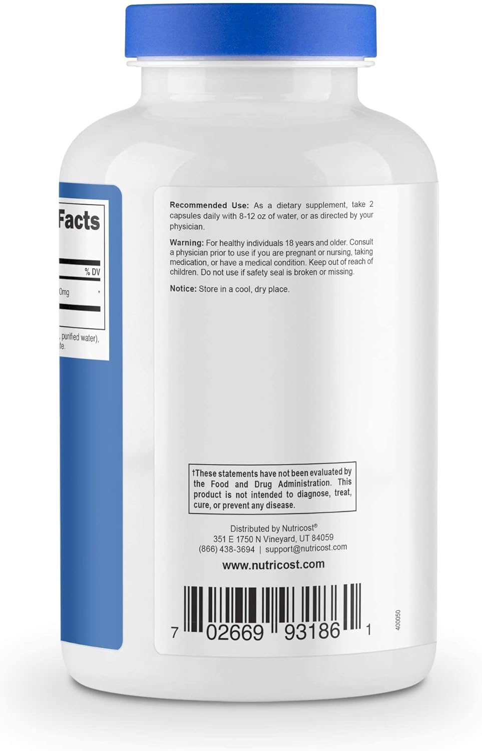 Nutricost Alpha Lipoic Acid 600mg and CoQ10 100mg Bundle - 240 Capsules and 120 Capsules