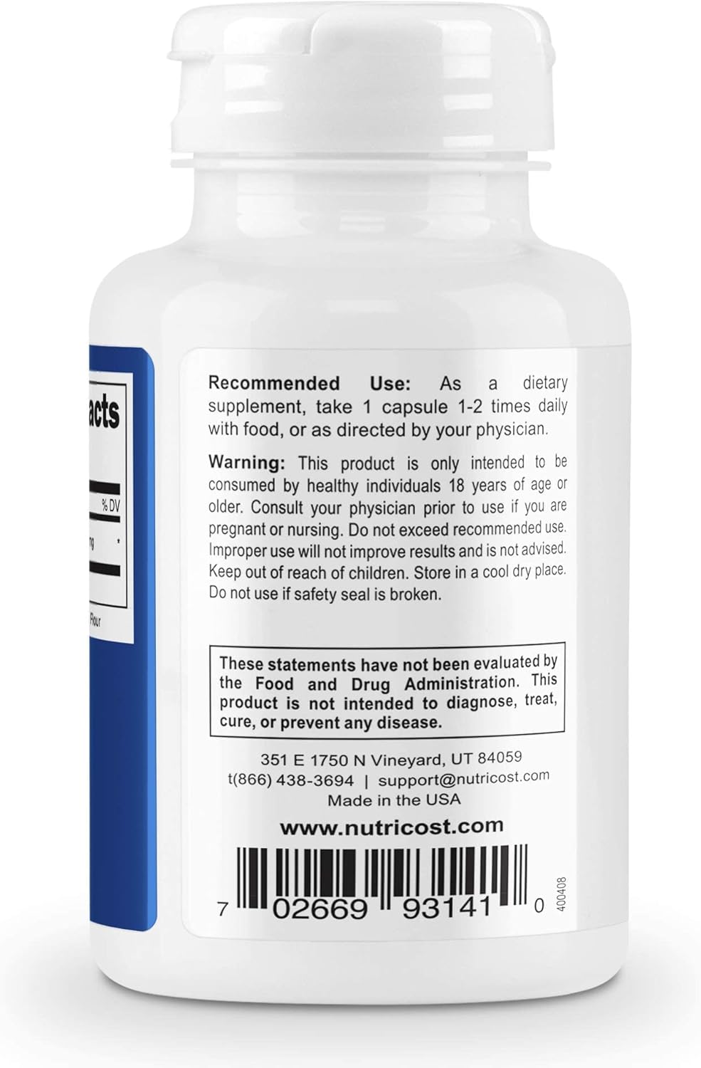 Nutricost Alpha Lipoic Acid 600mg and CoQ10 100mg Bundle - 240 Capsules and 120 Capsules