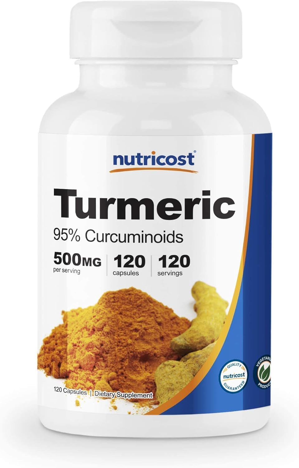 Nutricost Alpha Lipoic Acid 600mg, CoQ10 100mg, and Turmeric 500mg Capsules with BioPerine - 480 Total Capsules