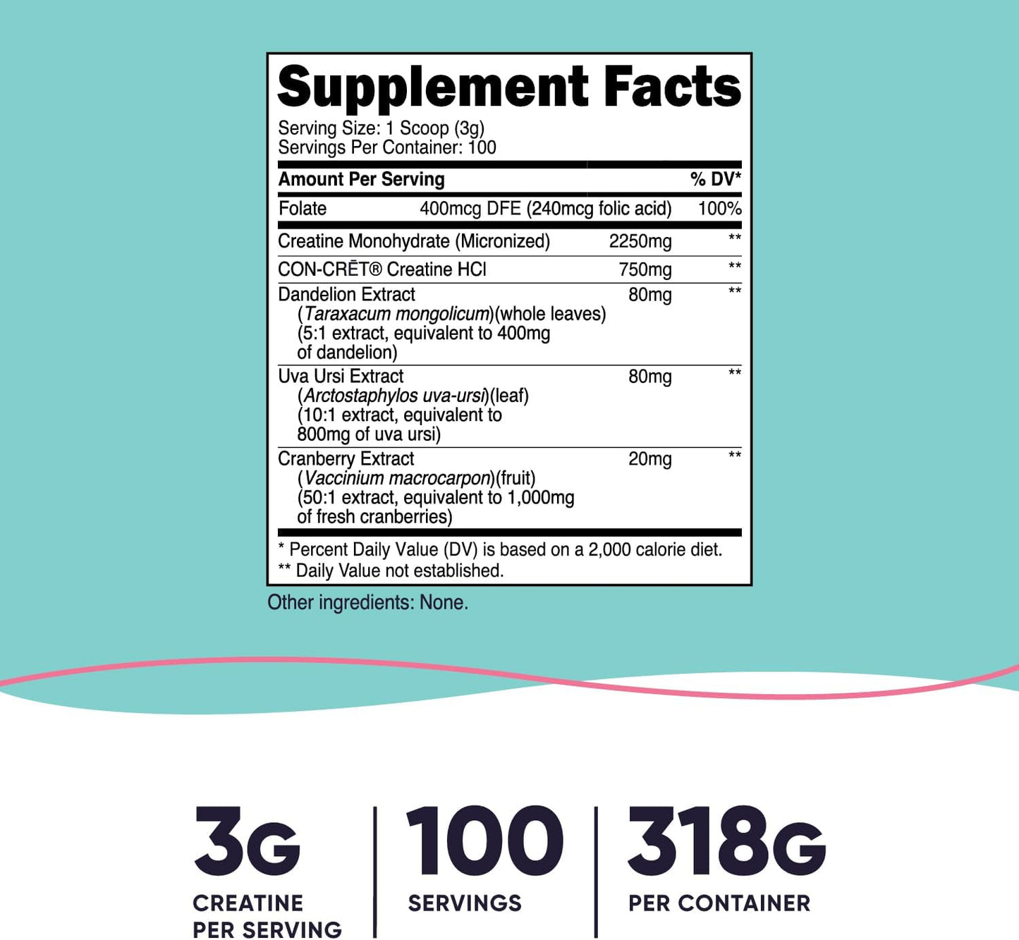Nutricost Micronized Creatine Monohydrate Powder for Women - Unflavored, 100 Servings, Vegetarian, Non-GMO, Gluten Free