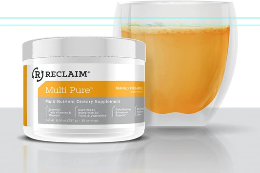 Nutrient-Rich Mango Pineapple Multivitamin for Digestive and Immune Health - 30 Servings