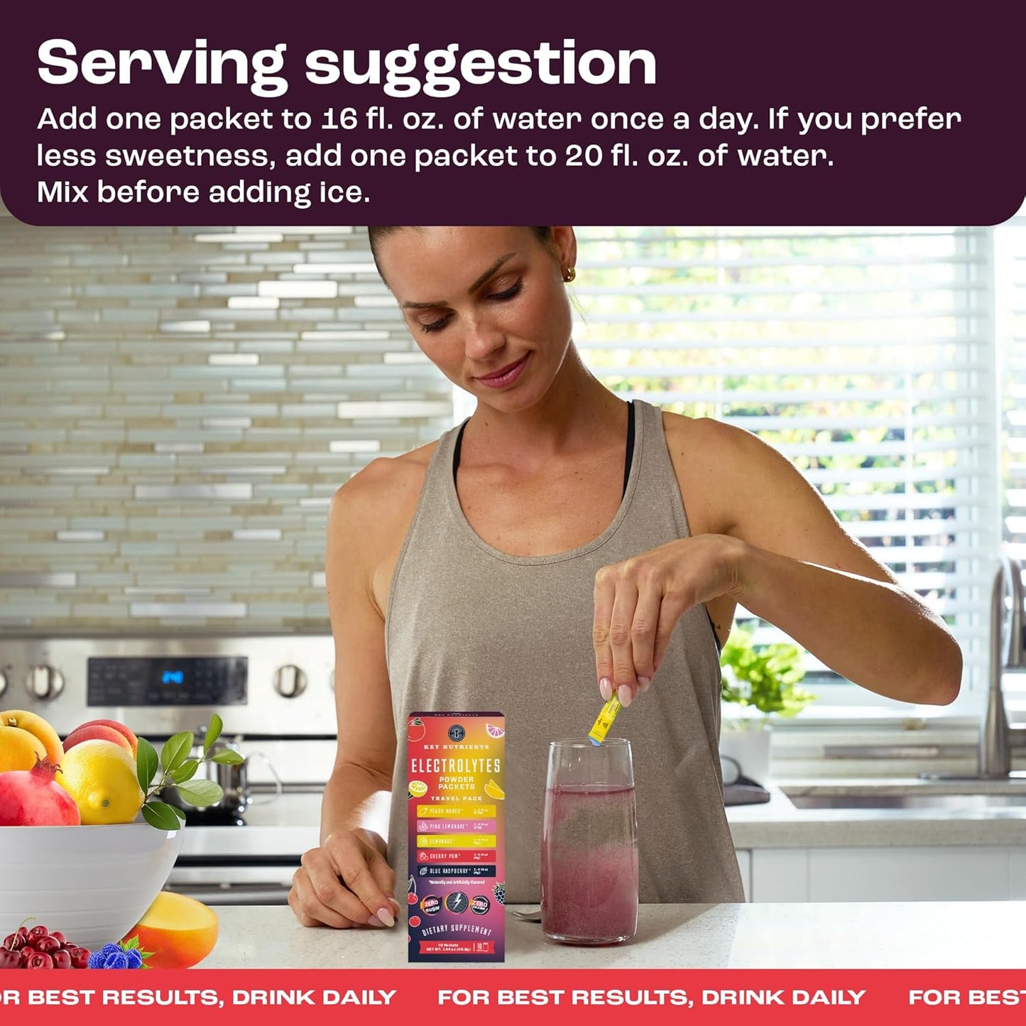Nutrient-Rich Multivitamin Electrolyte Bundle: Sugar-Free Hydration & Energy Boost - 5 Flavors (10 Servings) + Lemonade (90 Servings)