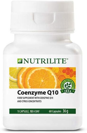 NUTRILITE Coenzyme Q10 Complex - 60 Softgels for Heart Health and Energy Support