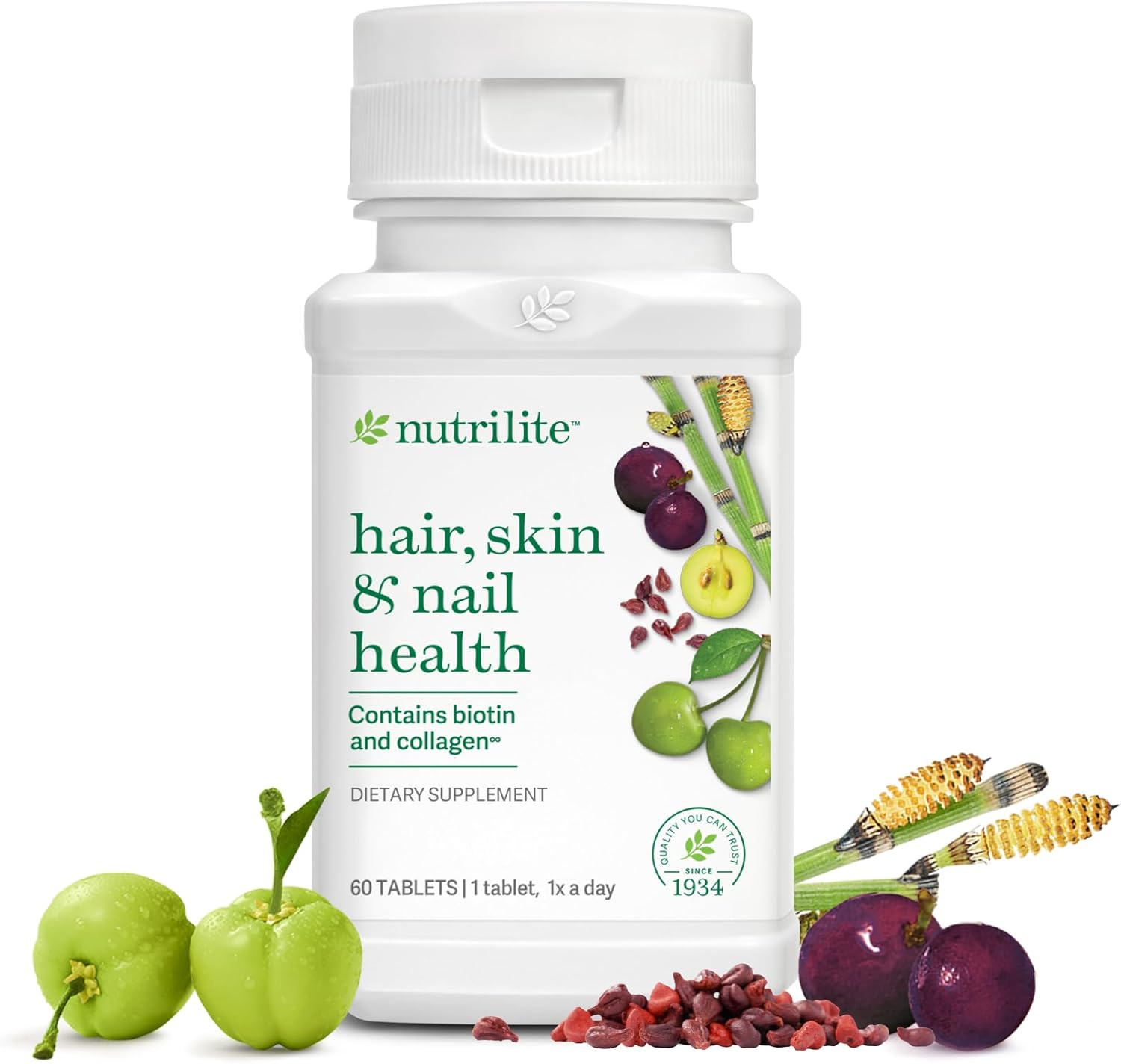 Nutrilite Hair, Skin, and Nails Complex Supplement - 60 Tablets