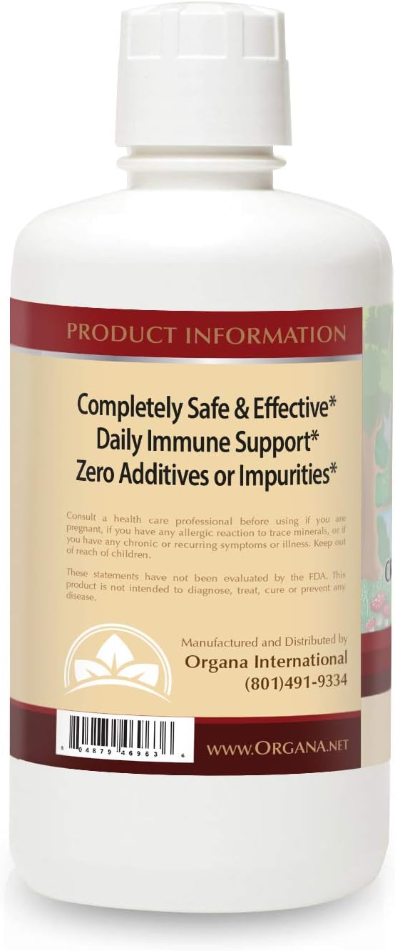 NutriNoche Organa Crystalline Nano Colloidal Silver 100 PPM 32 oz - Boost Immune System
