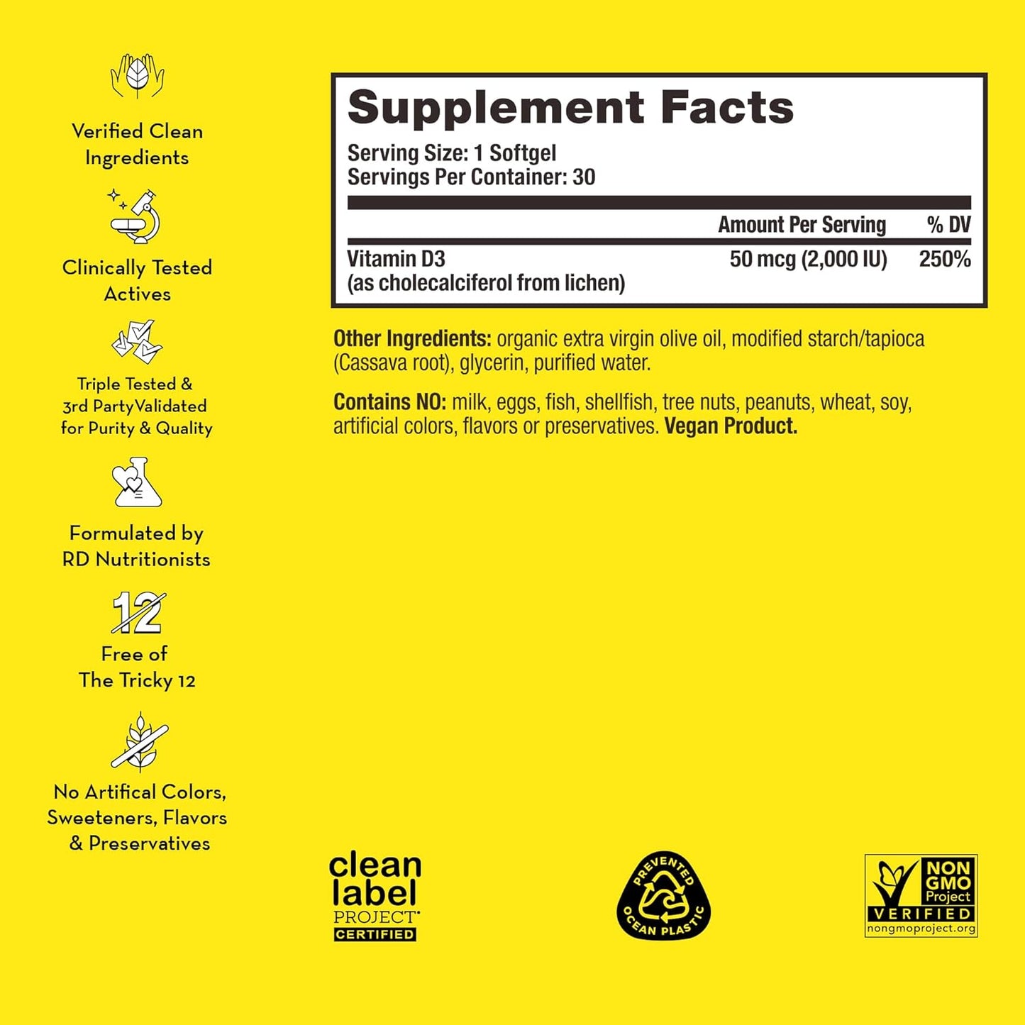Nutrition HUM B12 Turbo with Vitamin D3 for a Boost of Sunshine and Energy