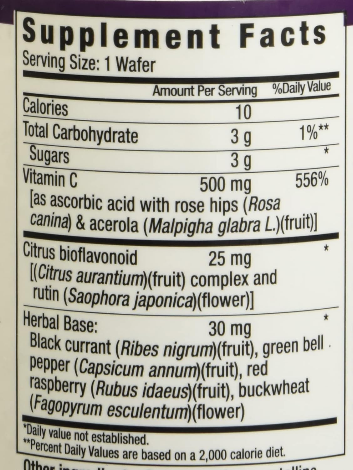 NutritionWorks Vitamin C Chewable - Supports Immune System with Potent Antioxidants, 50 Servings