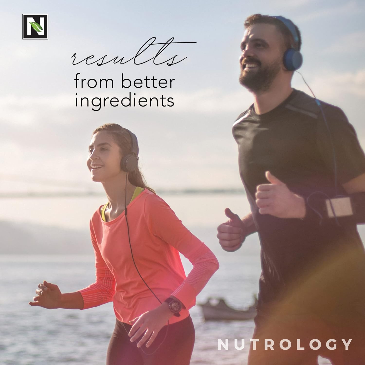 Nutrology Grass Fed Whey Protein Powder Vanilla & Lemonade - Supports Lean Muscle Recovery & Performance with BCAA Natural - 58 Servings