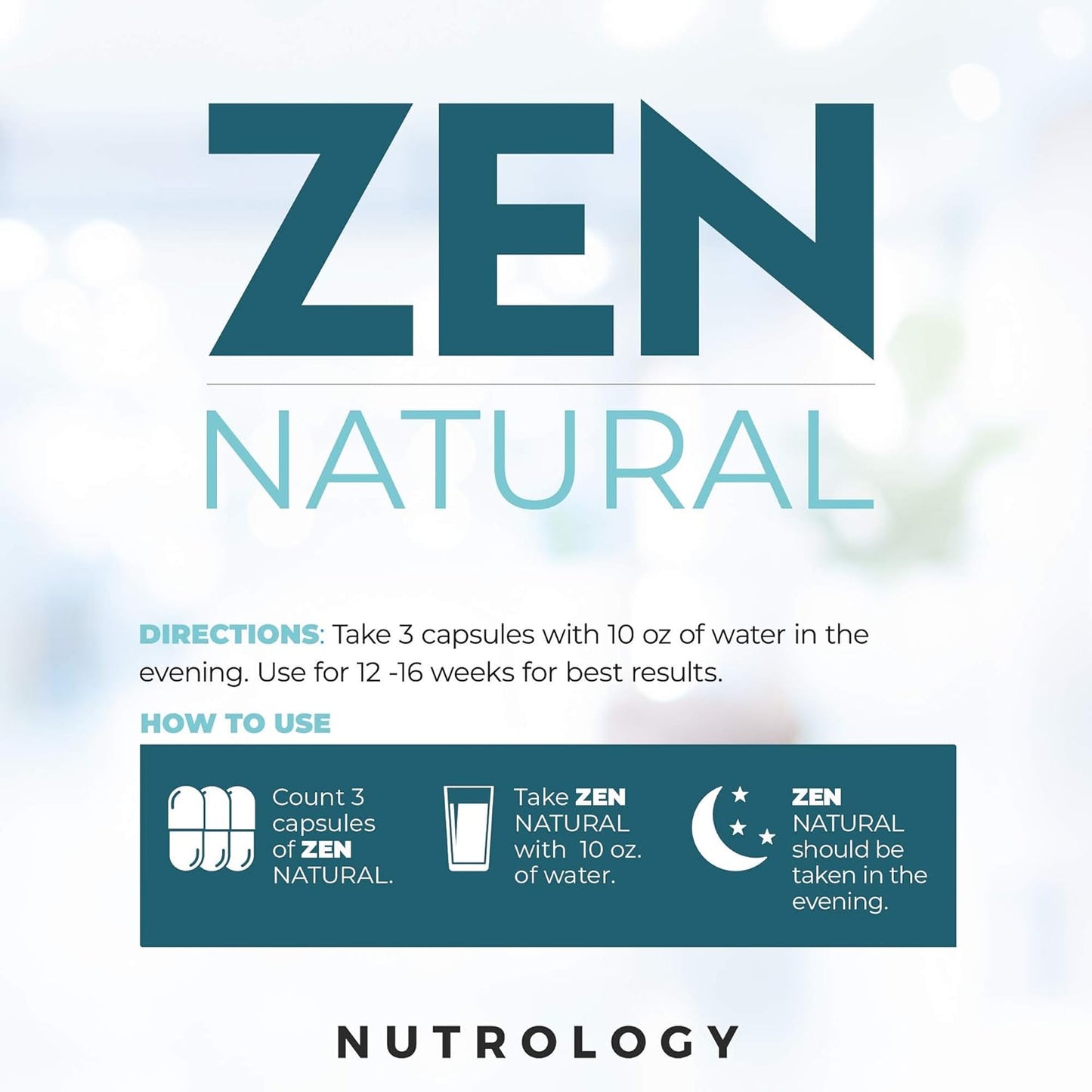 Nutrology Greens & Fruits Powder with Natural Superfoods, Vanilla Cinnamon Flavor - 30 Servings + Zen Natural Magnesium Supplement