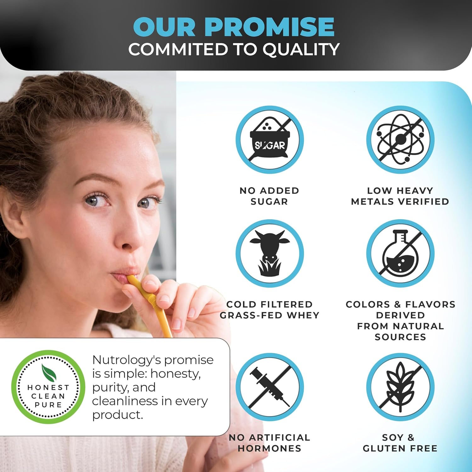 Nutrology TRIPACT Protein Powder & Zen Natural Magnesium Supplement Bundle - Vanilla Latte Cinnamon Flavor - 20 Servings Each