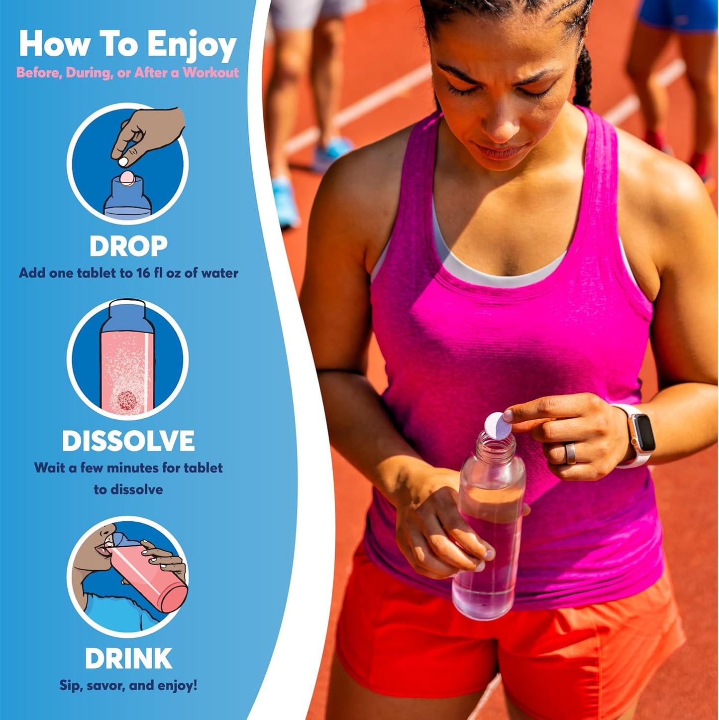 Nuun Hydration Electrolyte Tablets - Sodium, Potassium, Chloride, Calcium, Magnesium Drink Mix | Vegan, Gluten Free, Non-GMO | Mixed Flavors, 4 Pack (40 Servings)
