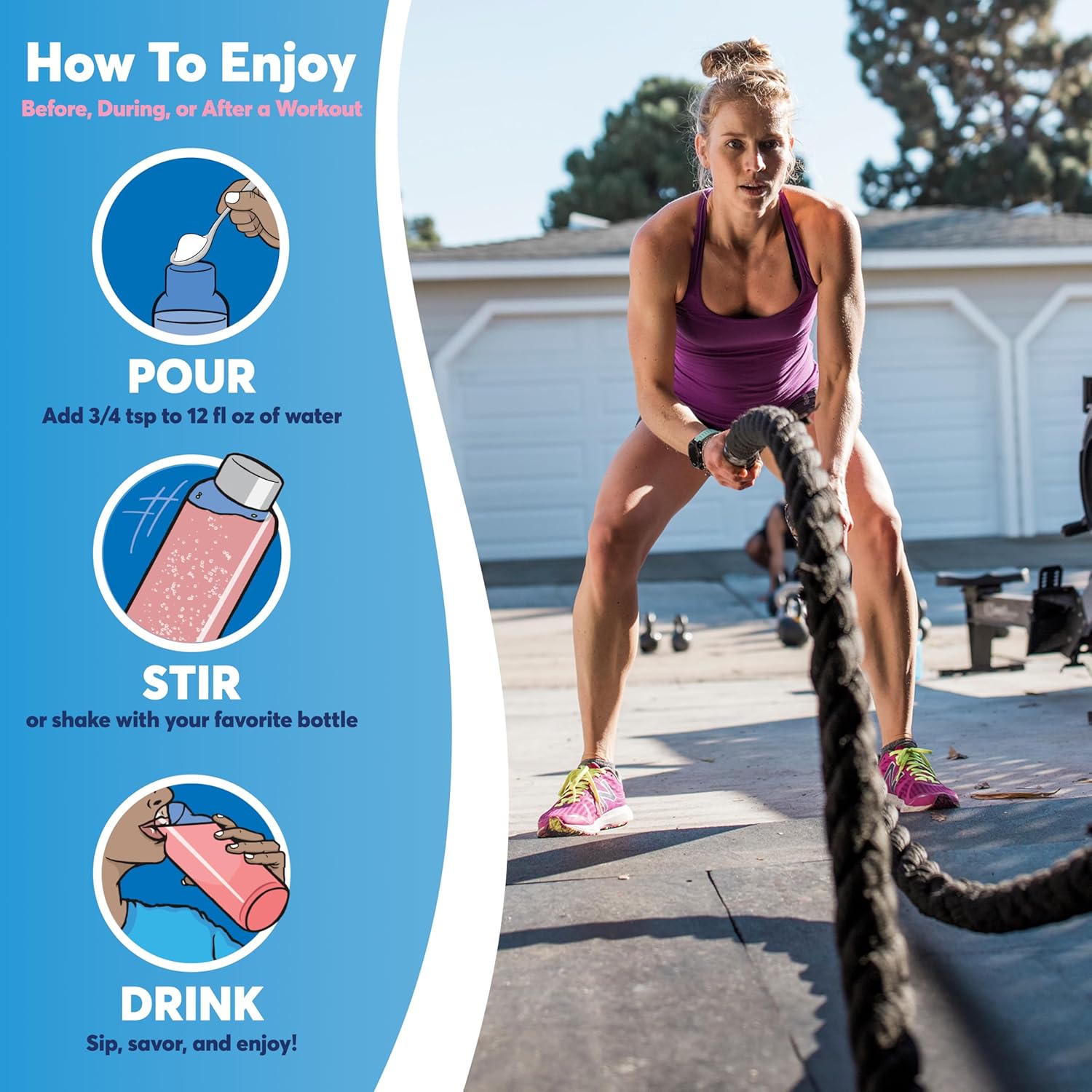 Nuun Sport Electrolyte Powder Canister - Strawberry Kiwi, Hydration Drink Mix with 5 Essential Electrolytes, 15mg Magnesium, Vegan, Non-GMO - 20 Servings