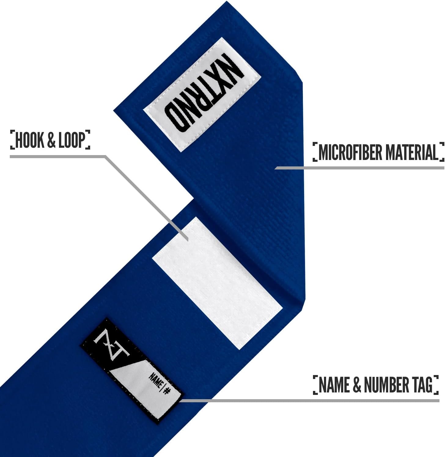 NXT NXTRND Navy Blue Streamer Football Towel for Drying Hands and Accessories