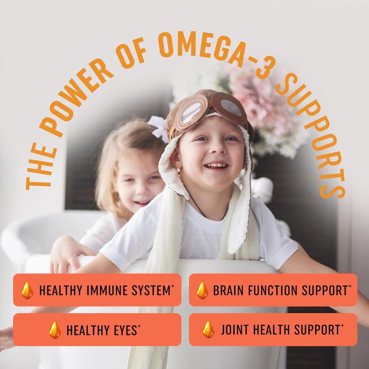 Omega 3 Bundle for Family - Fish Oil Softgels, Liquid Drops for Kids - Heart, Brain, Immune Support - EPA, DHA, Algae Oil
