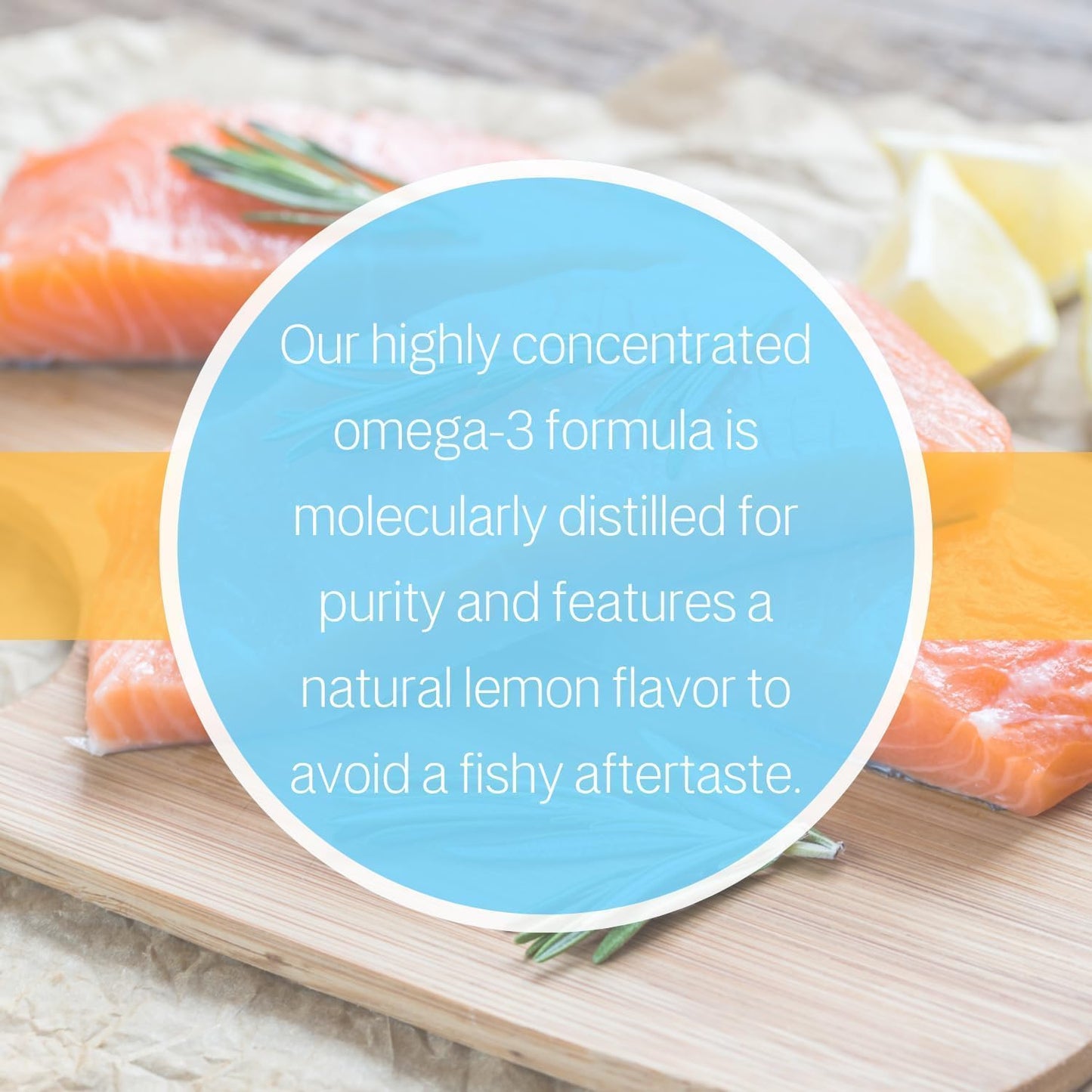 Omega 3 Fish Oil Supplement for Joint Health - 60 Softgels, 2400mg, 1 Month Supply