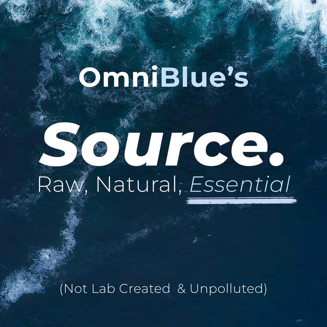 OmniBlue Ocean Minerals 2oz & Ocean Power Topical Spray 6oz - Natural Mineral Skincare Duo