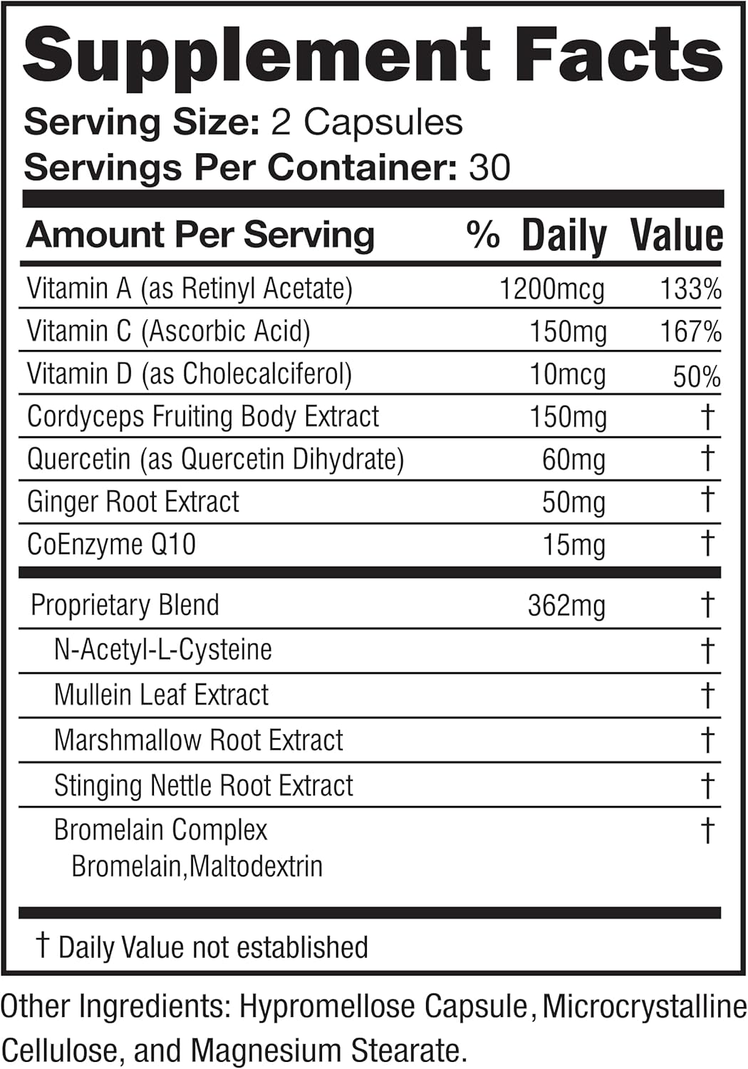 Omnite OMNIBREATHE Respiratory Health Support Supplement - Inhaler Mate for Quit Smoking, Asthma Relief, Clear Airways, Reduce Cough - 60 Veg Capsules