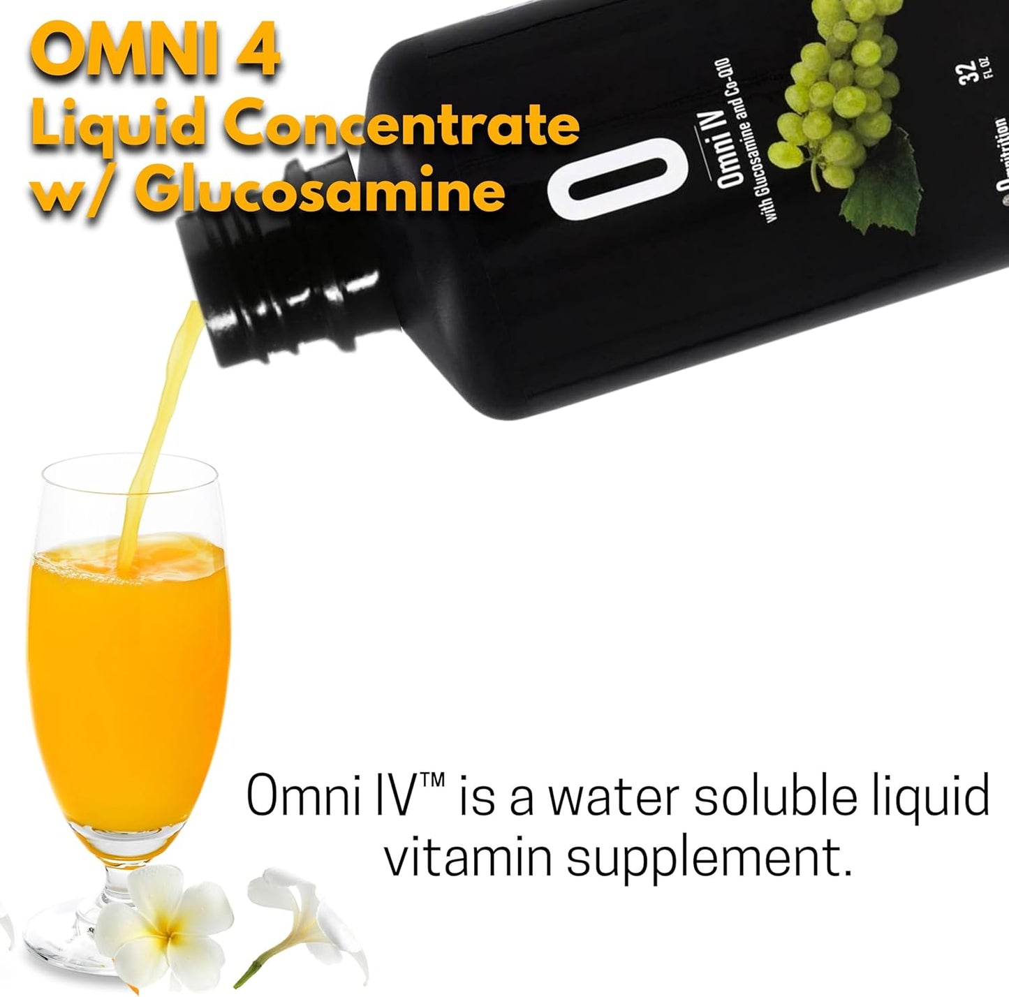Omnitrition Omni Drop Bundle - Omni Drops Diet Drops with Vitamin B12 and Omni IV Liquid Vitamins and Minerals Bundle